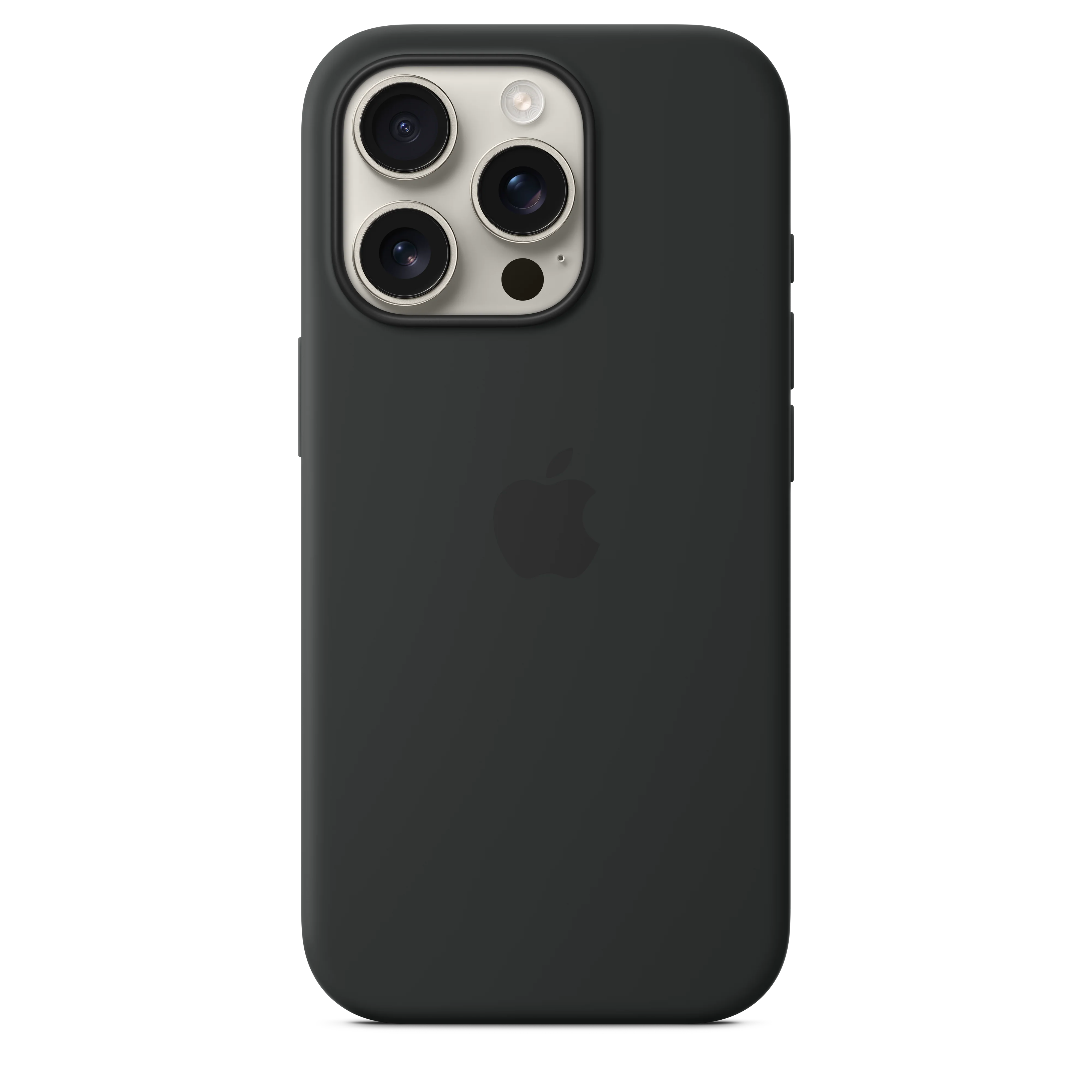 Funda para iPhone 16 Pro de silicona con MagSafe - Negro - Image 2