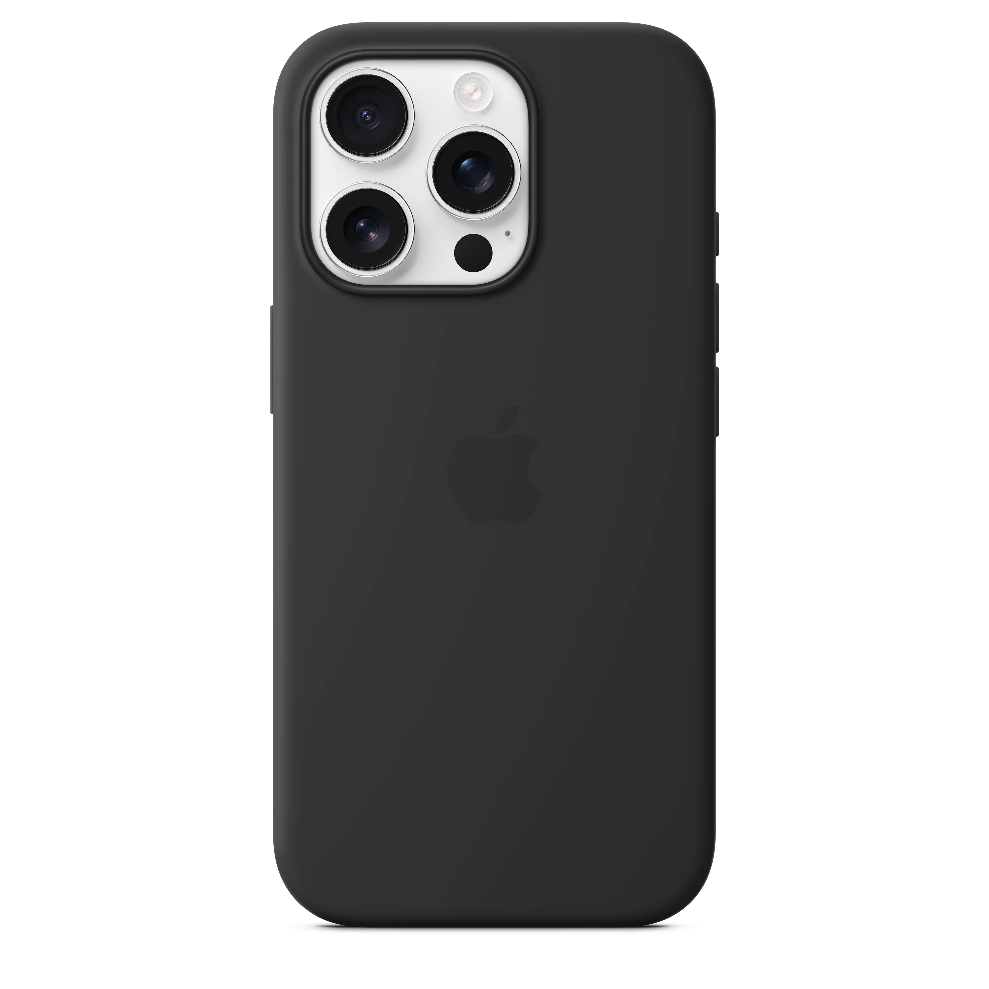 Funda para iPhone 16 Pro de silicona con MagSafe - Negro - Image 3