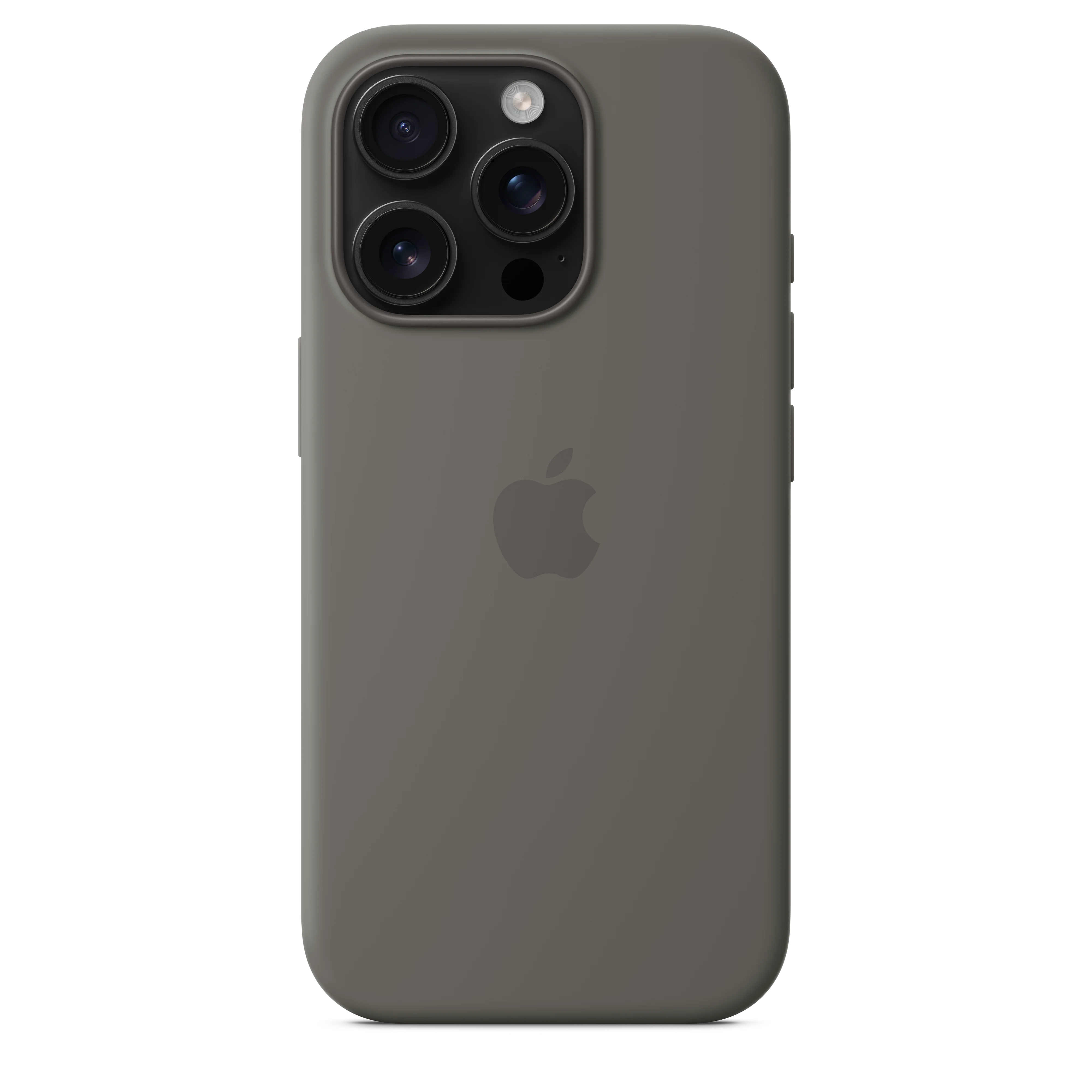 Funda para iPhone 16 Pro de silicona con MagSafe - Gris piedra - Image 4