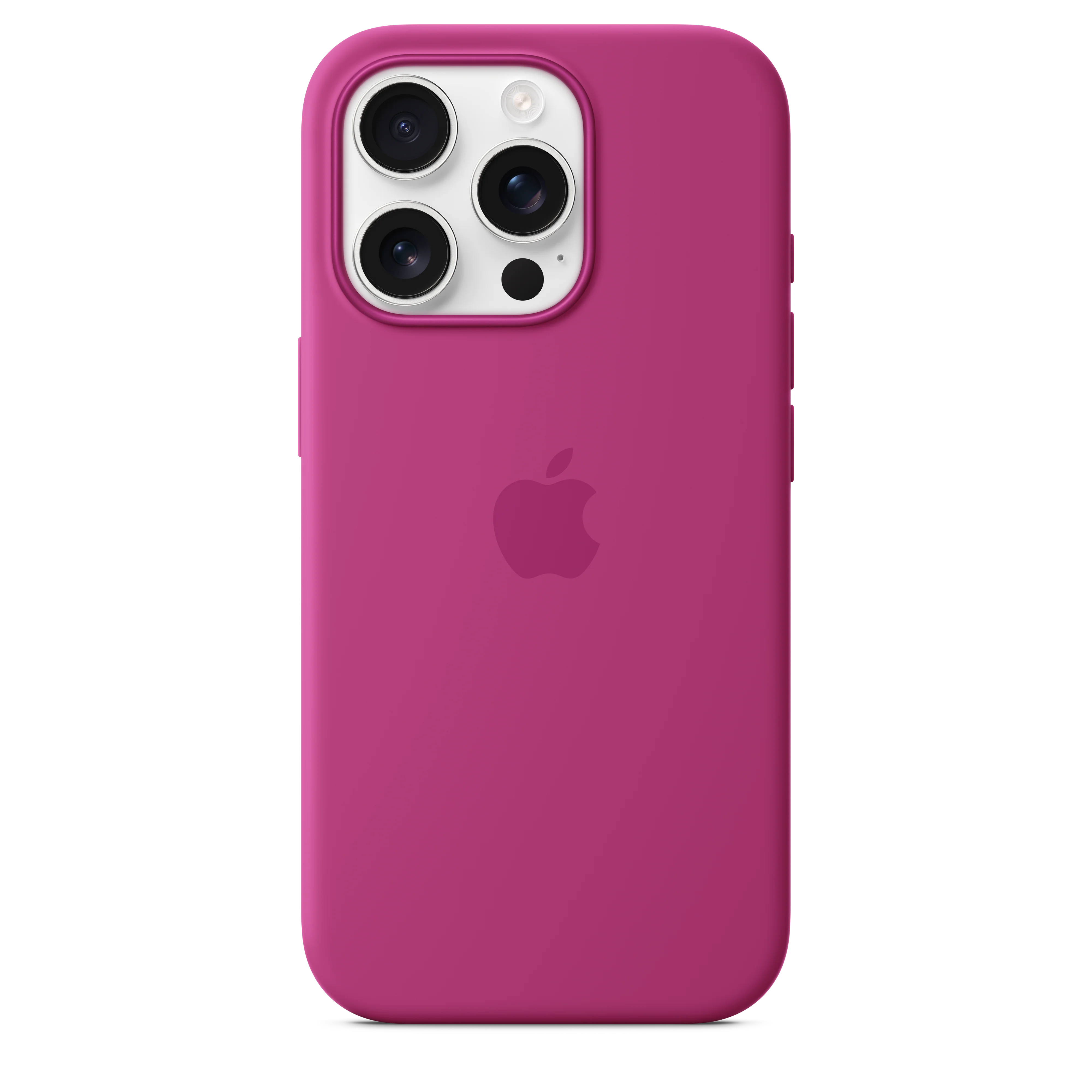 Funda para iPhone 16 Pro de silicona con MagSafe - Fucsia - Image 3