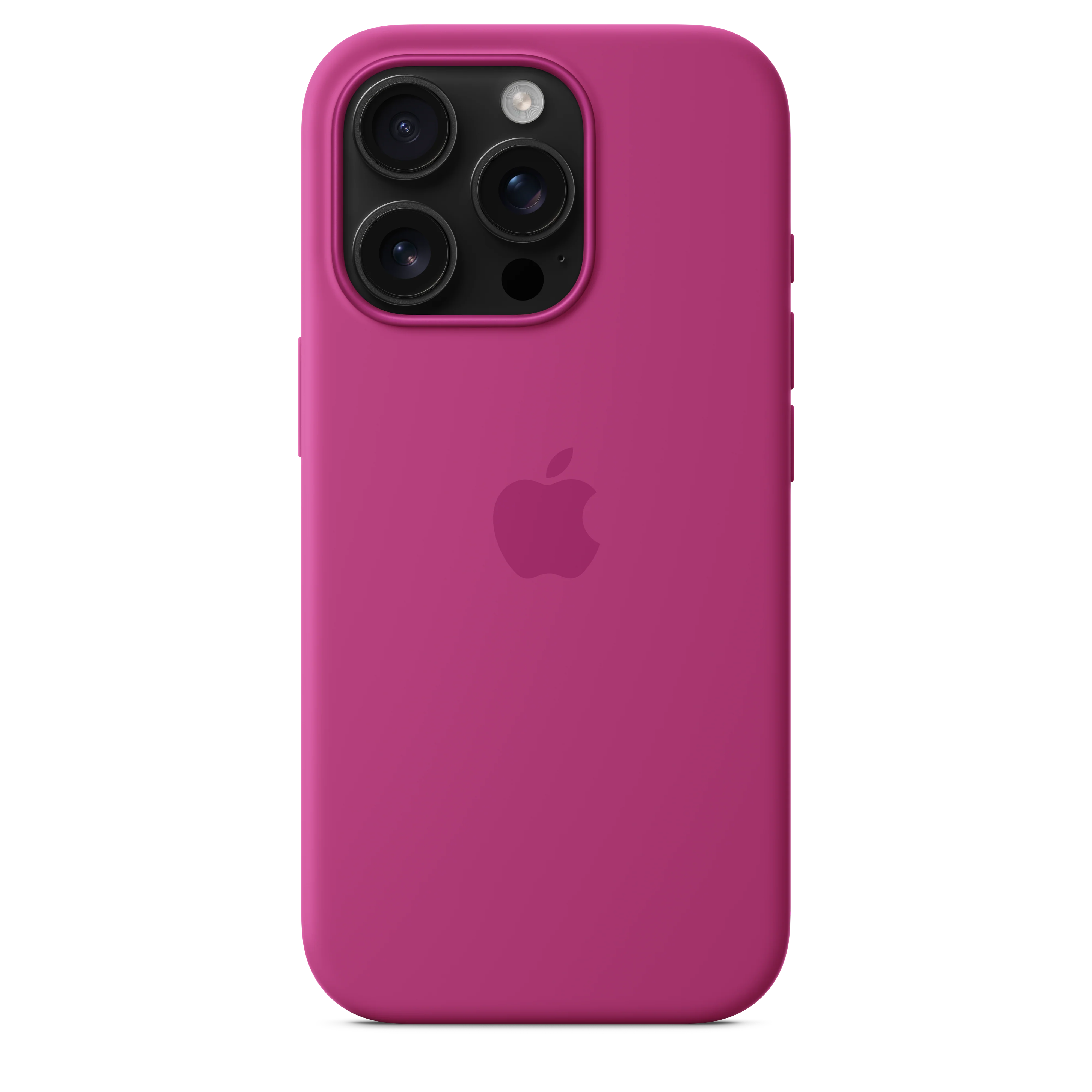 Funda para iPhone 16 Pro de silicona con MagSafe - Fucsia - Image 4