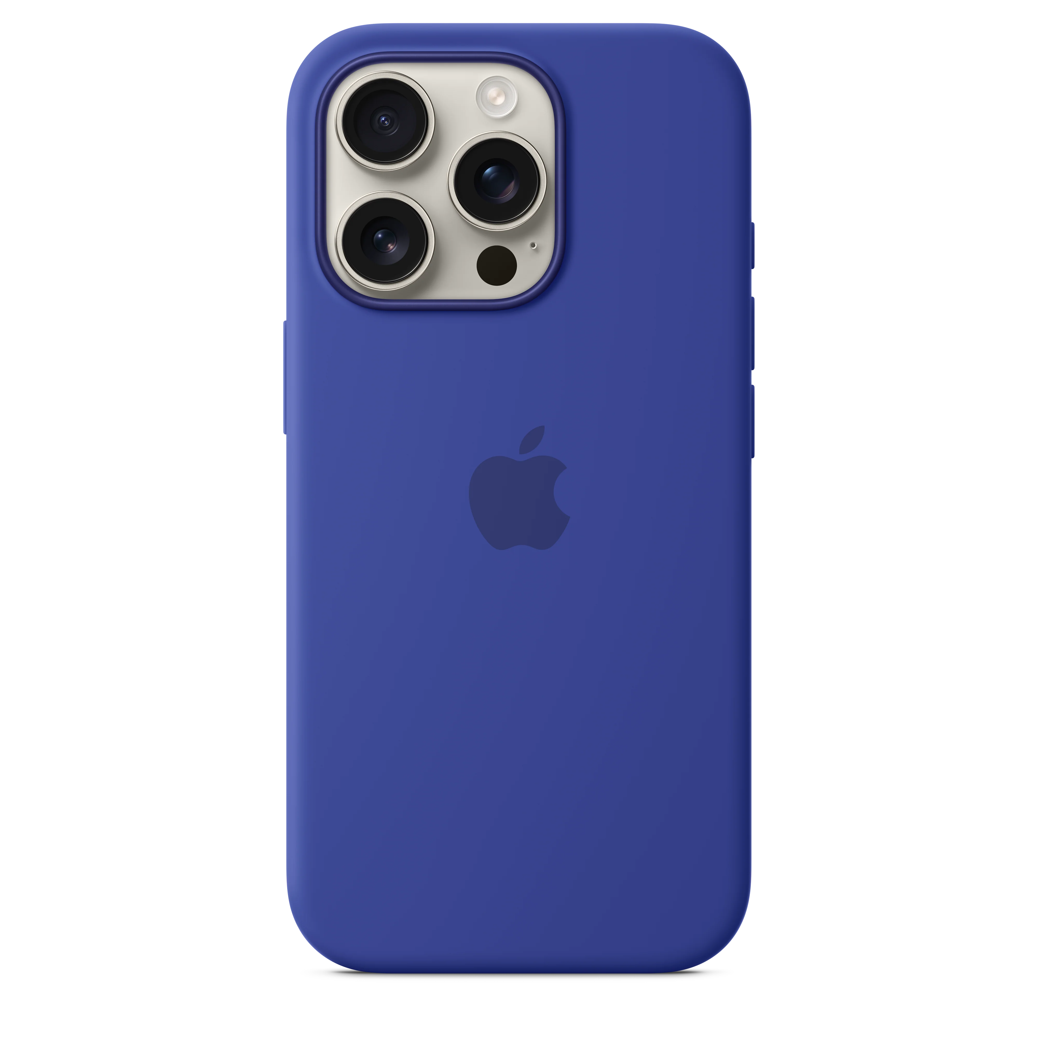 Funda para iPhone 16 Pro de silicona con MagSafe - Azul ultramar - Image 2