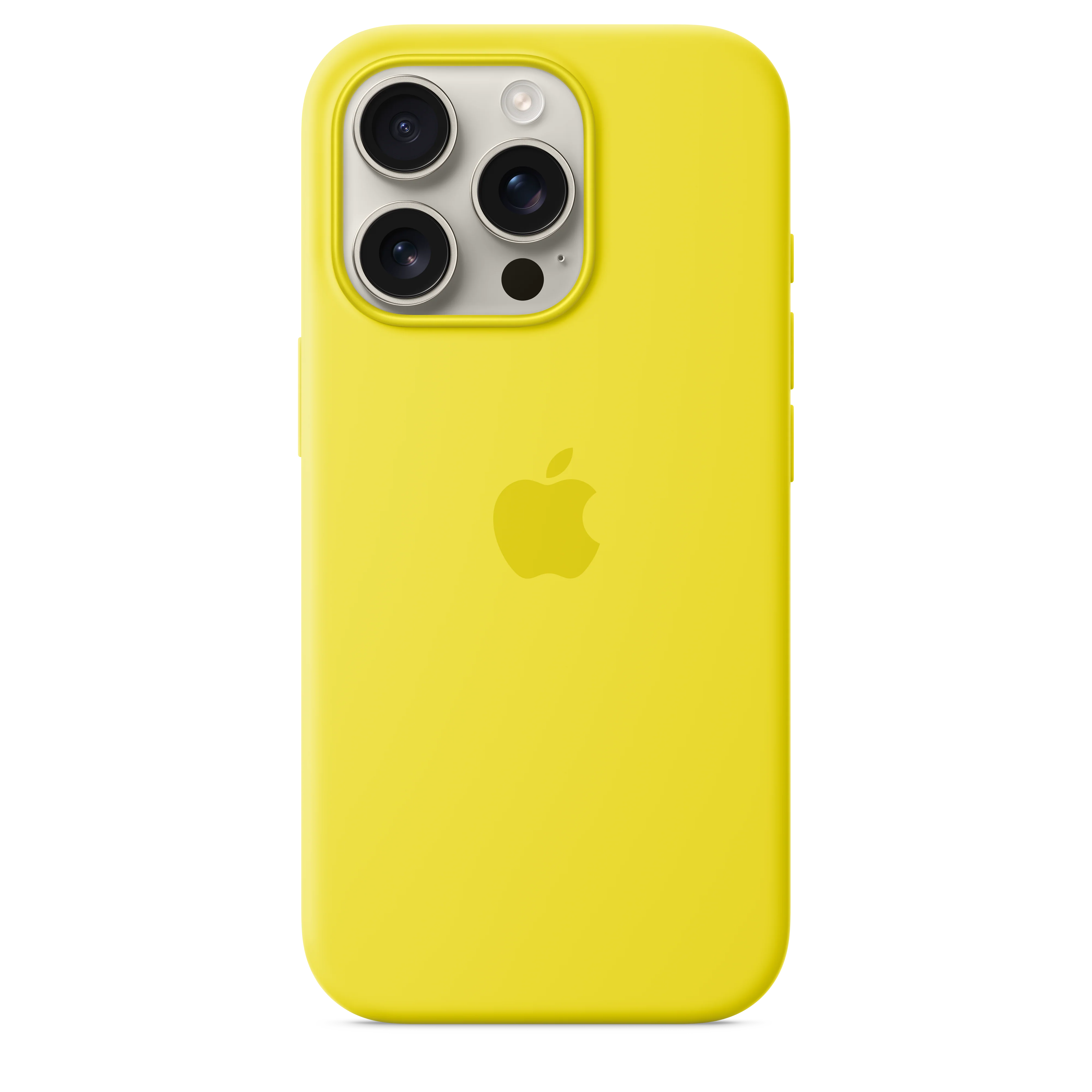 Funda para iPhone 16 Pro de silicona con MagSafe - Amarillo carambola - Image 2