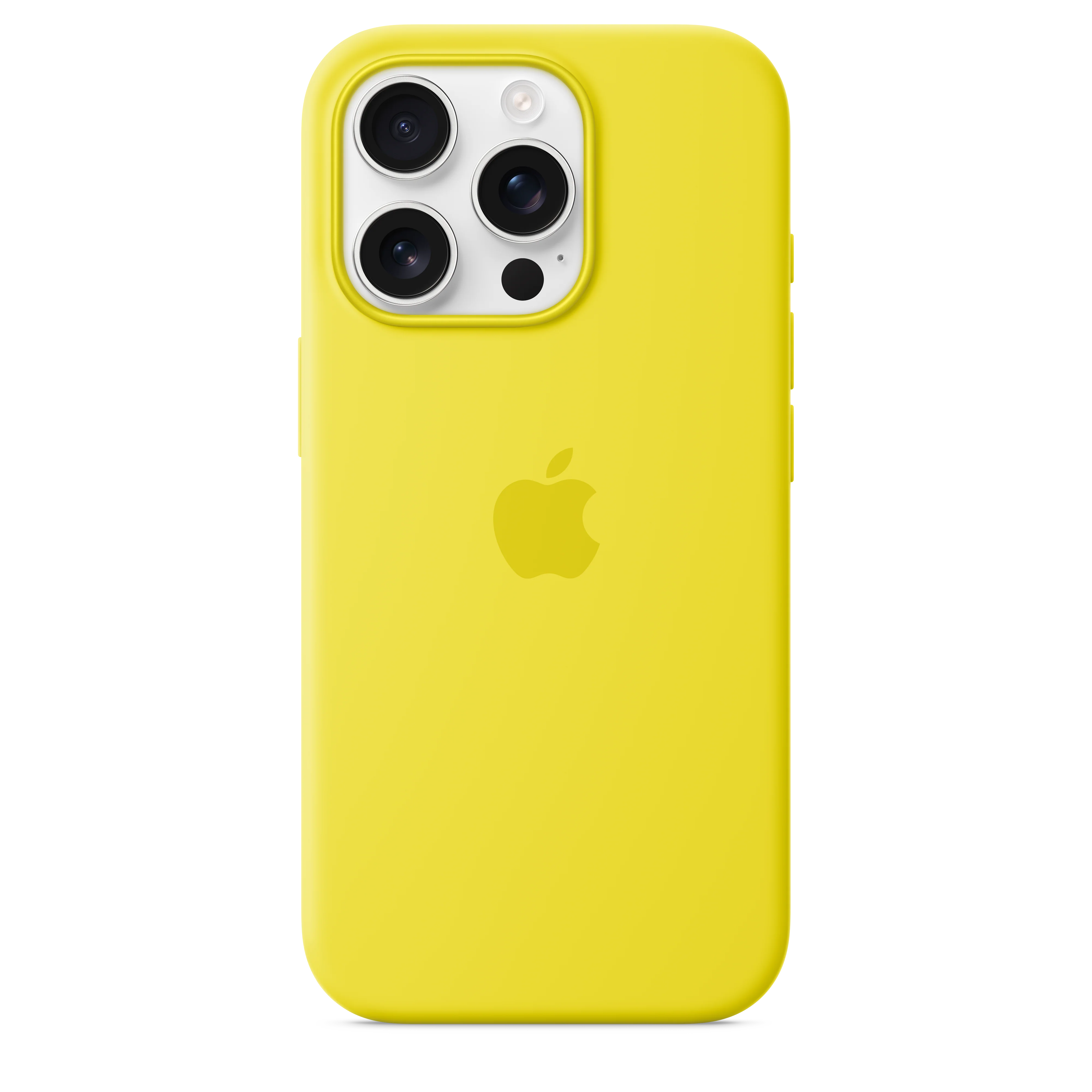 Funda para iPhone 16 Pro de silicona con MagSafe - Amarillo carambola - Image 3