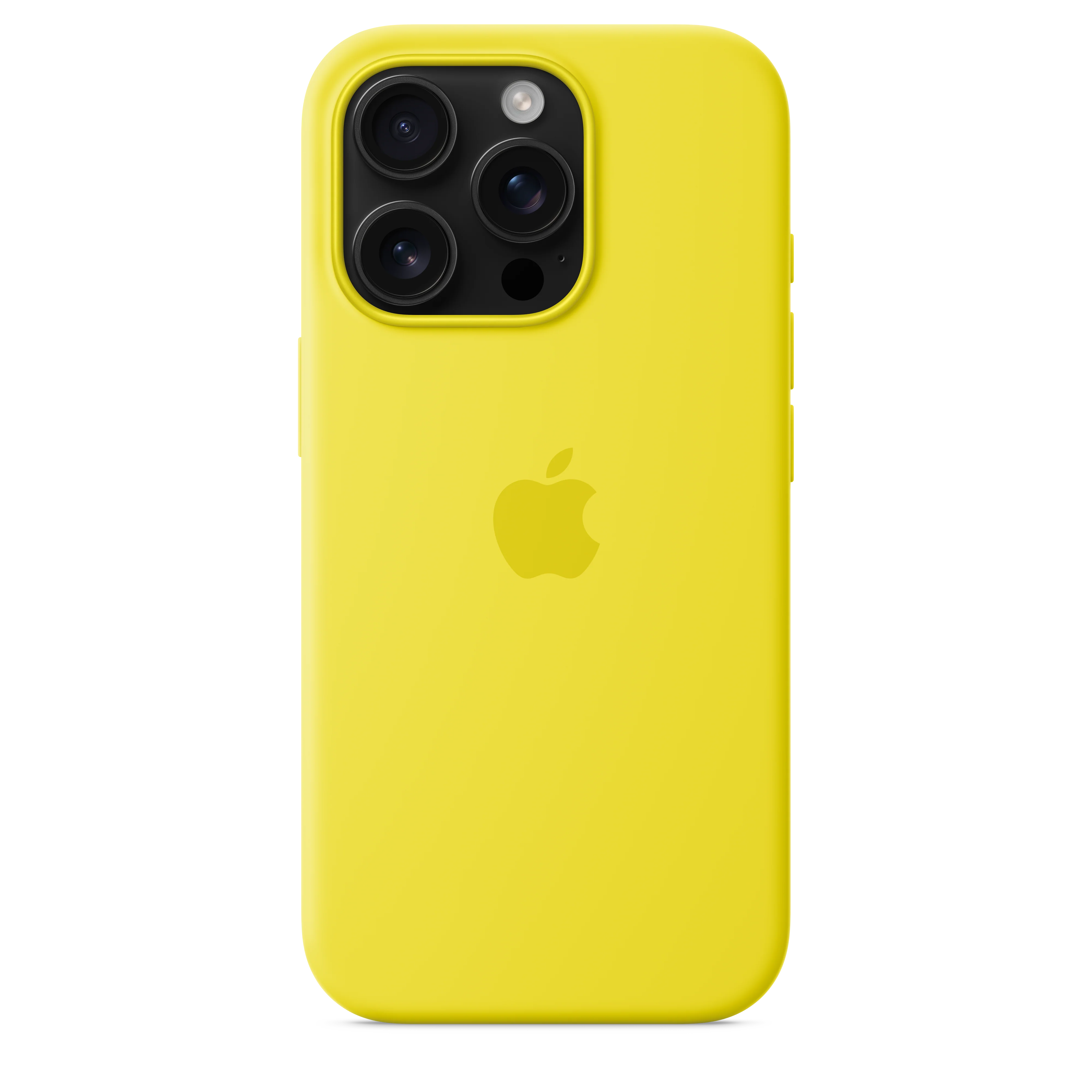 Funda para iPhone 16 Pro de silicona con MagSafe - Amarillo carambola - Image 4