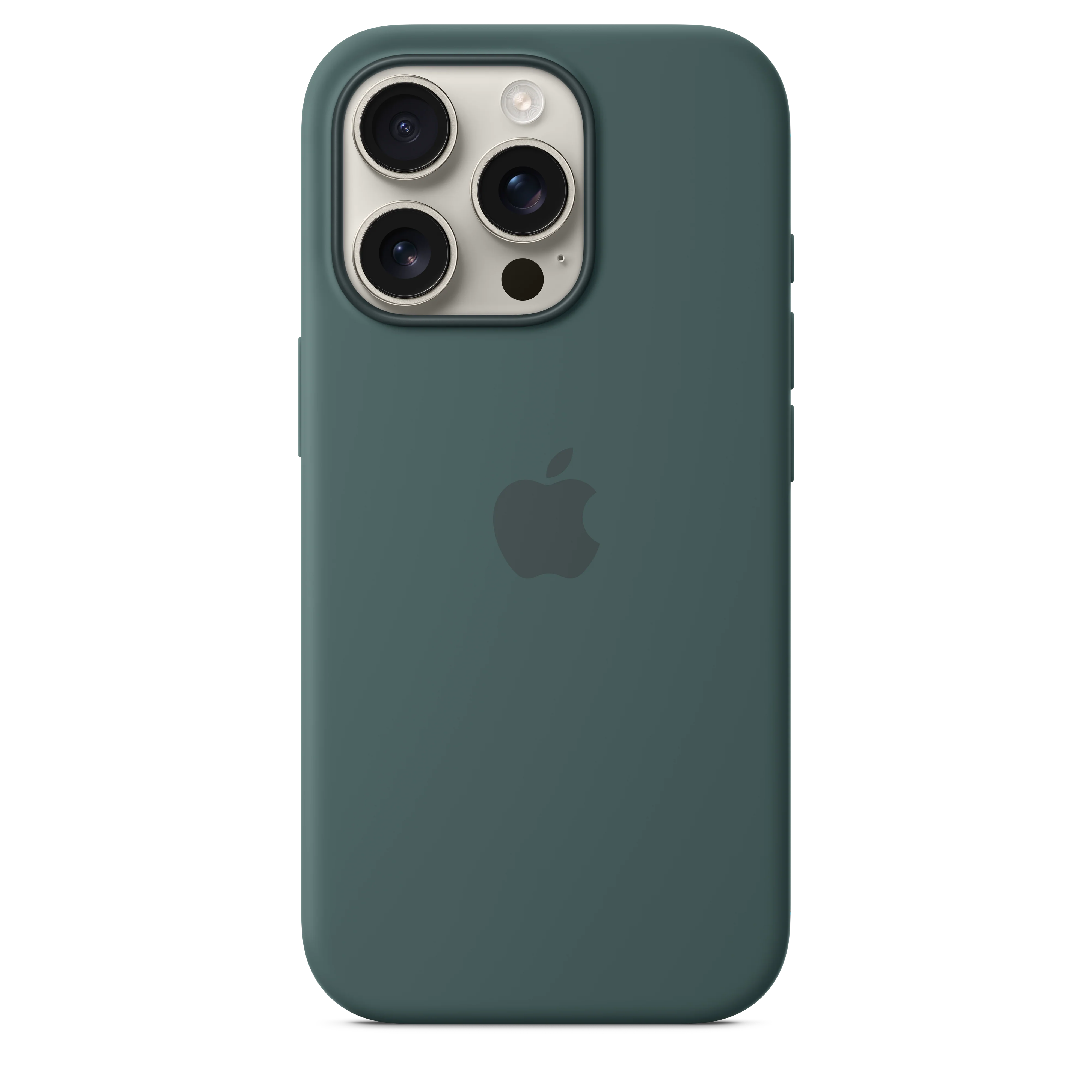 Funda para iPhone 16 Pro de silicona con MagSafe - Verde lago - Image 2