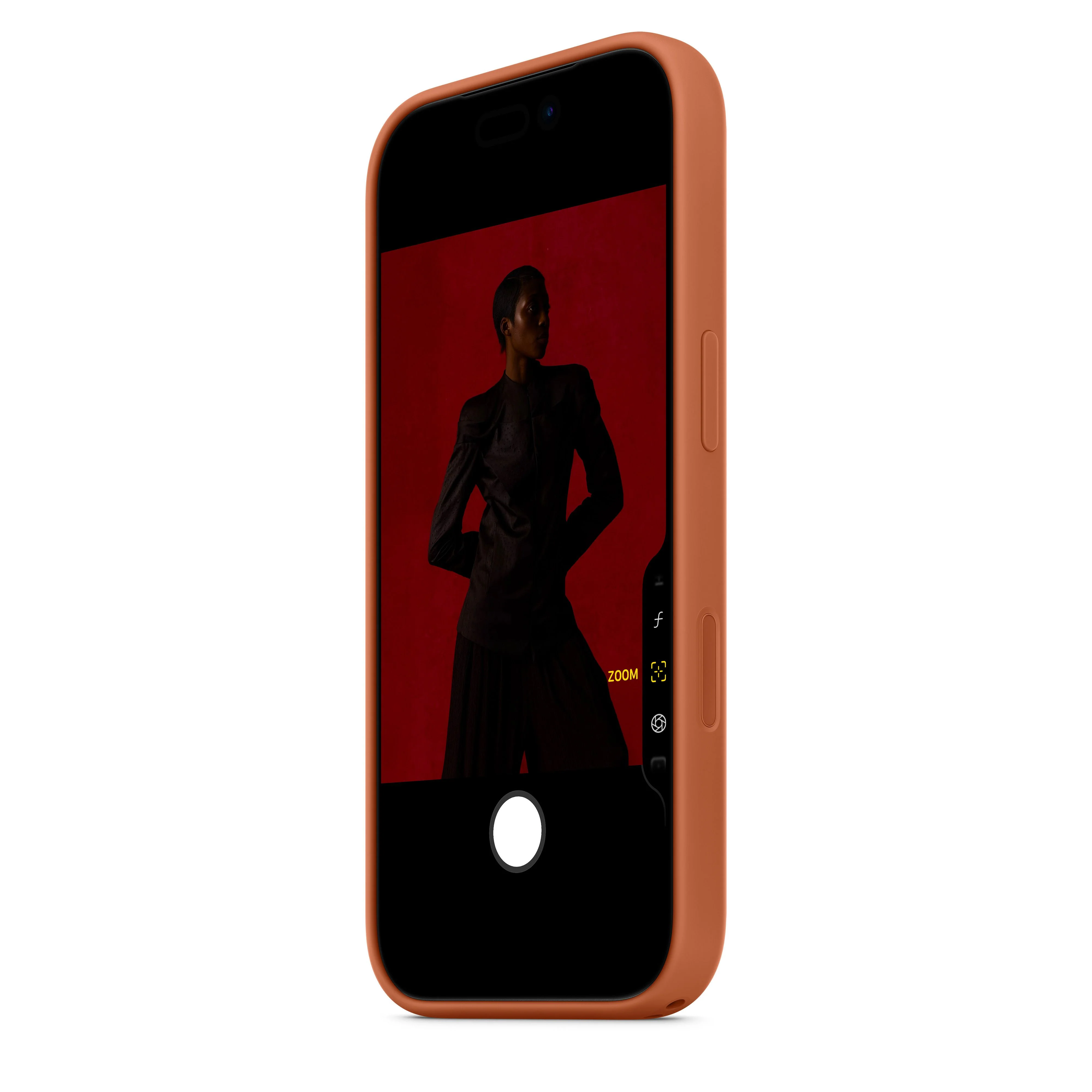 Funda de silicona con MagSafe para el iPhone 17 Pro — Terracota - Image 4