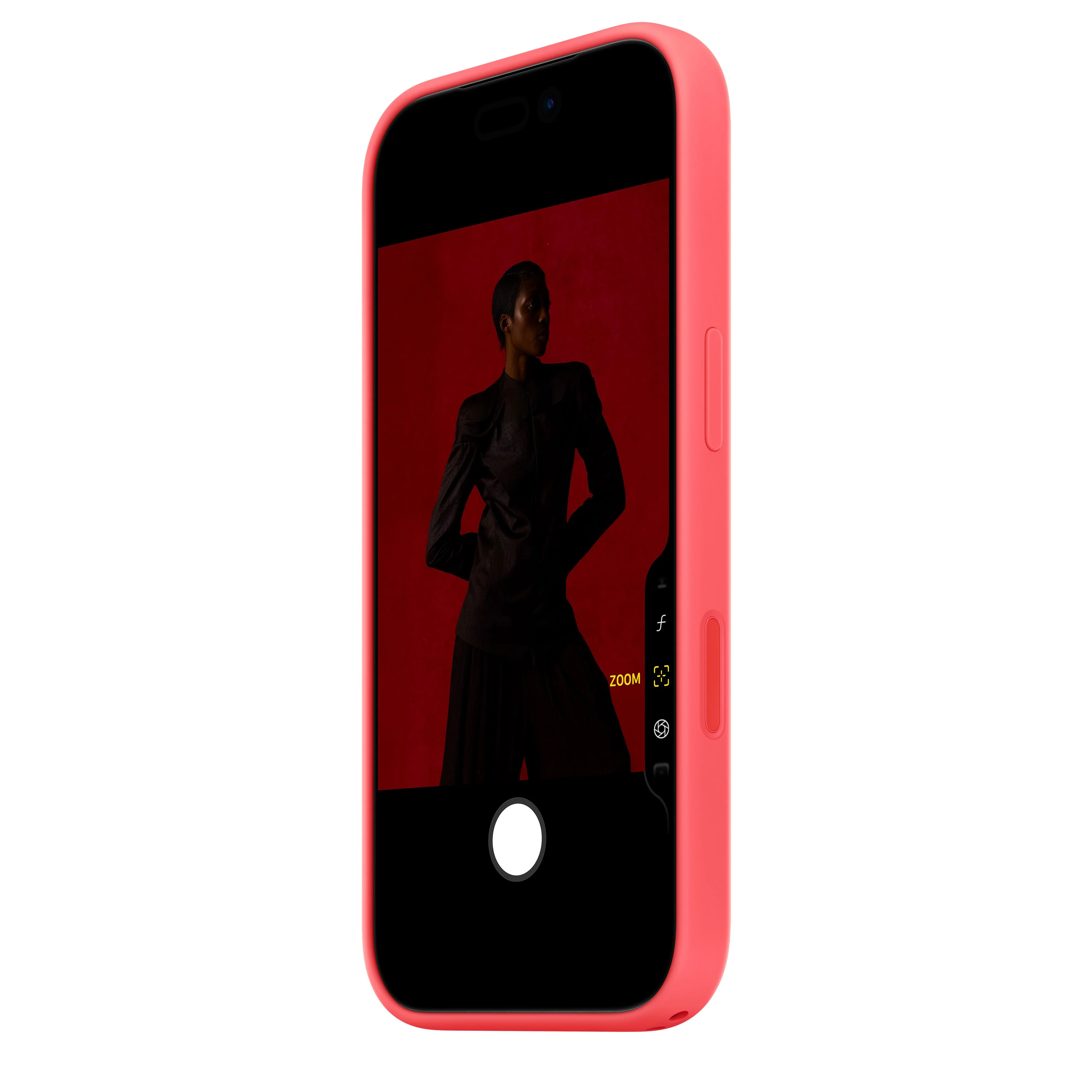 Funda de silicona con MagSafe para el iPhone 17 Pro - Guayaba intenso - Image 4
