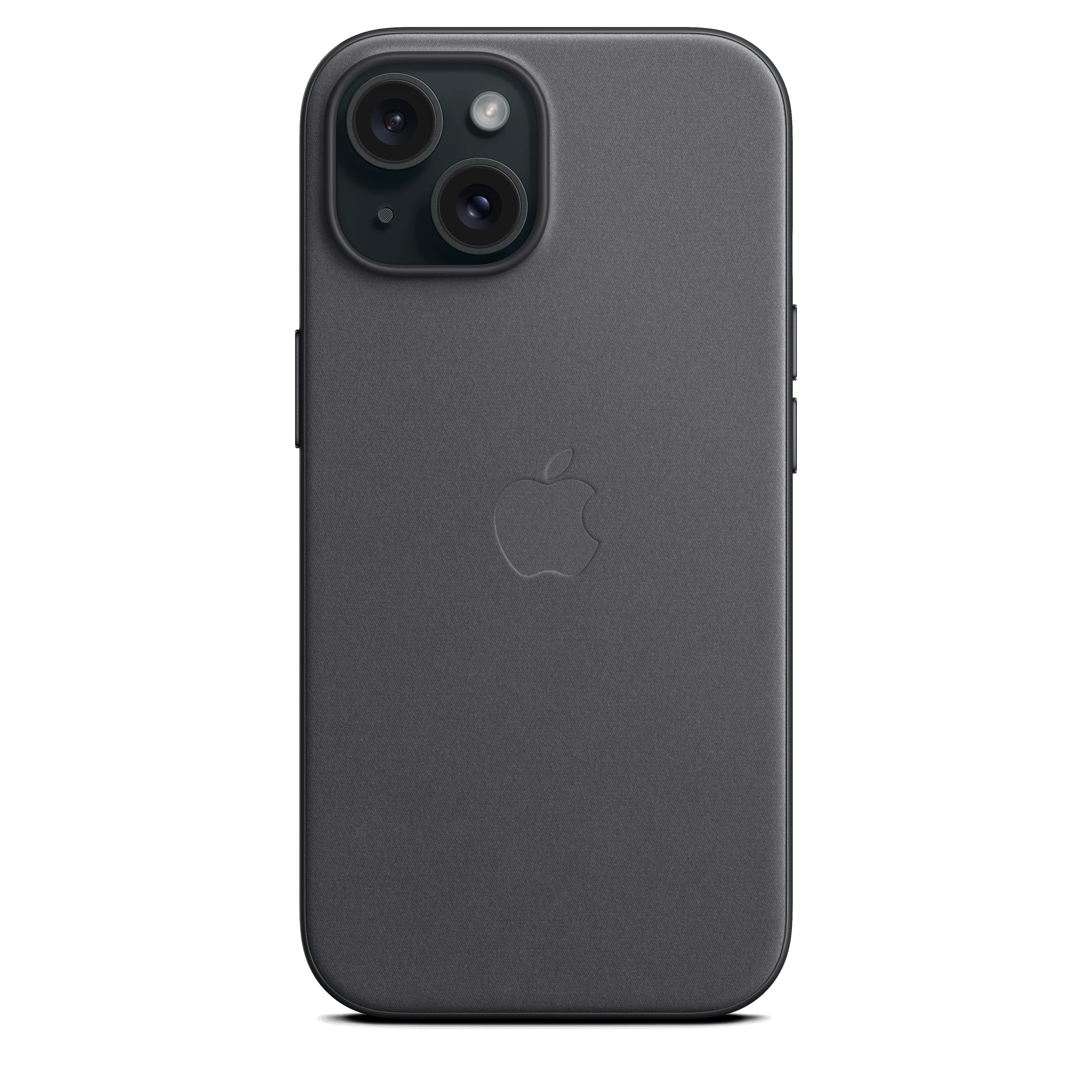 Funda para iPhone 15 de trenzado fino con MagSafe - Negro - Image 5