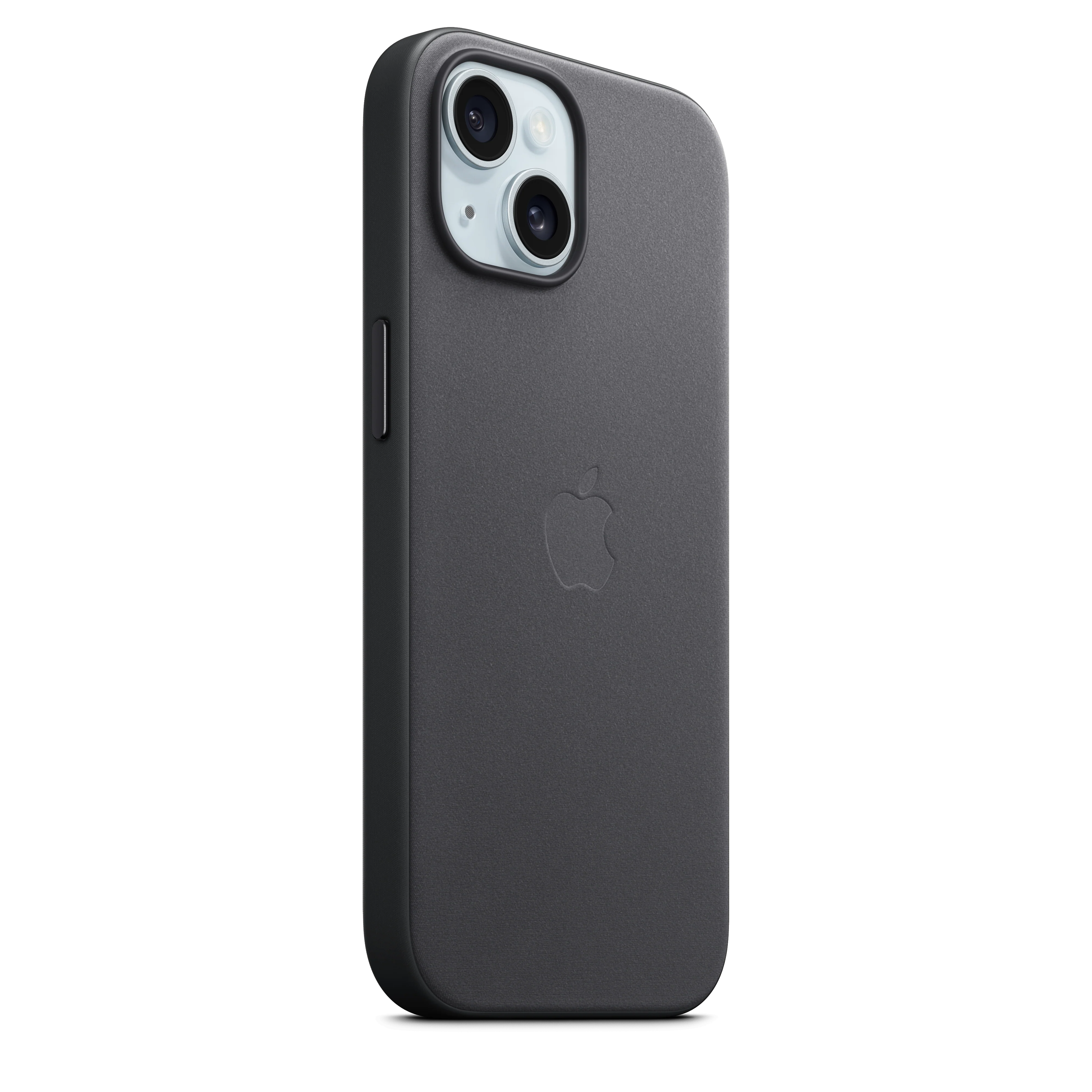 Funda para iPhone 15 de trenzado fino con MagSafe - Negro - Image 6