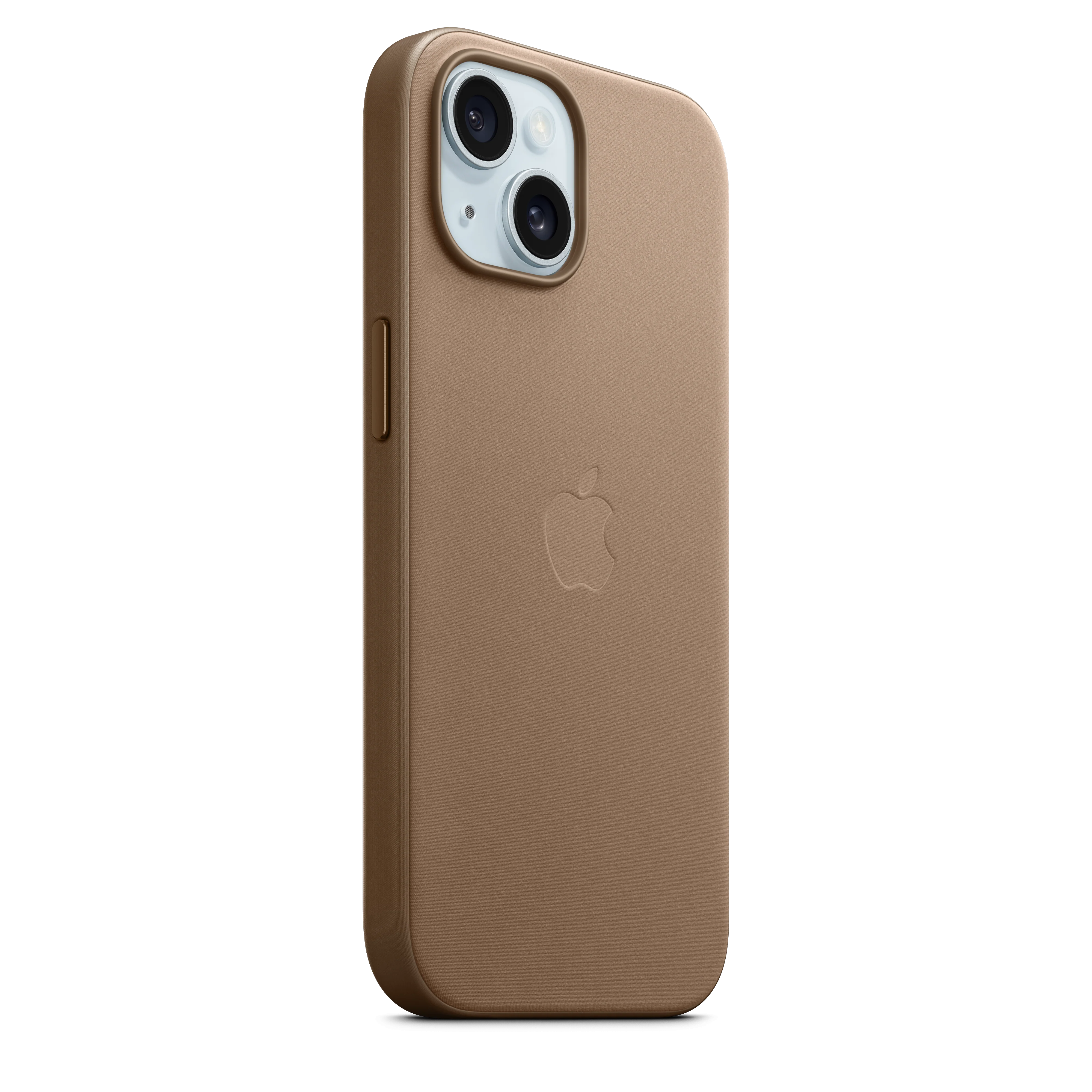 Funda para iPhone 15 de trenzado fino con MagSafe - Marrón topo - Image 6