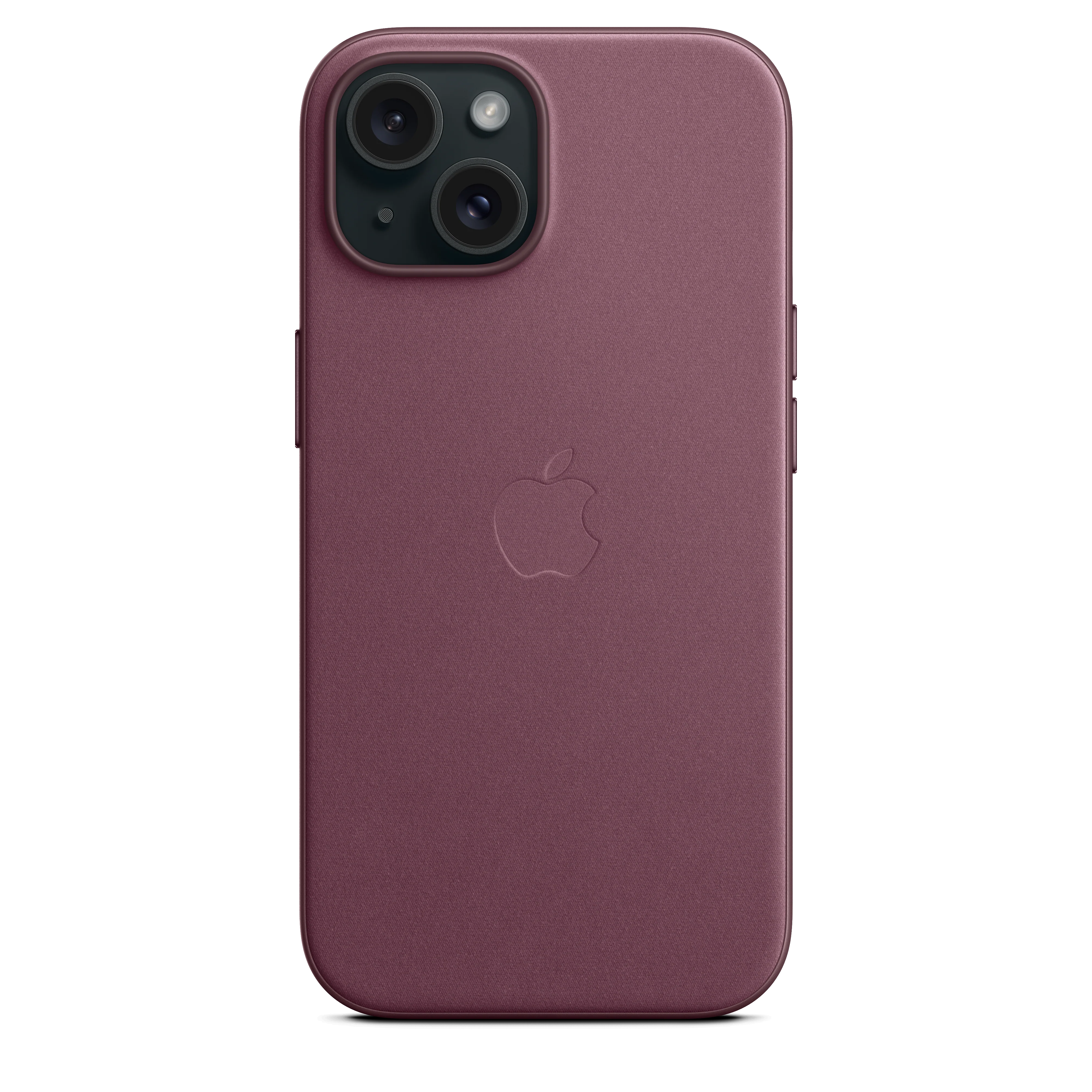 Funda para iPhone 15 de trenzado fino con MagSafe - Rojo mora - Image 5