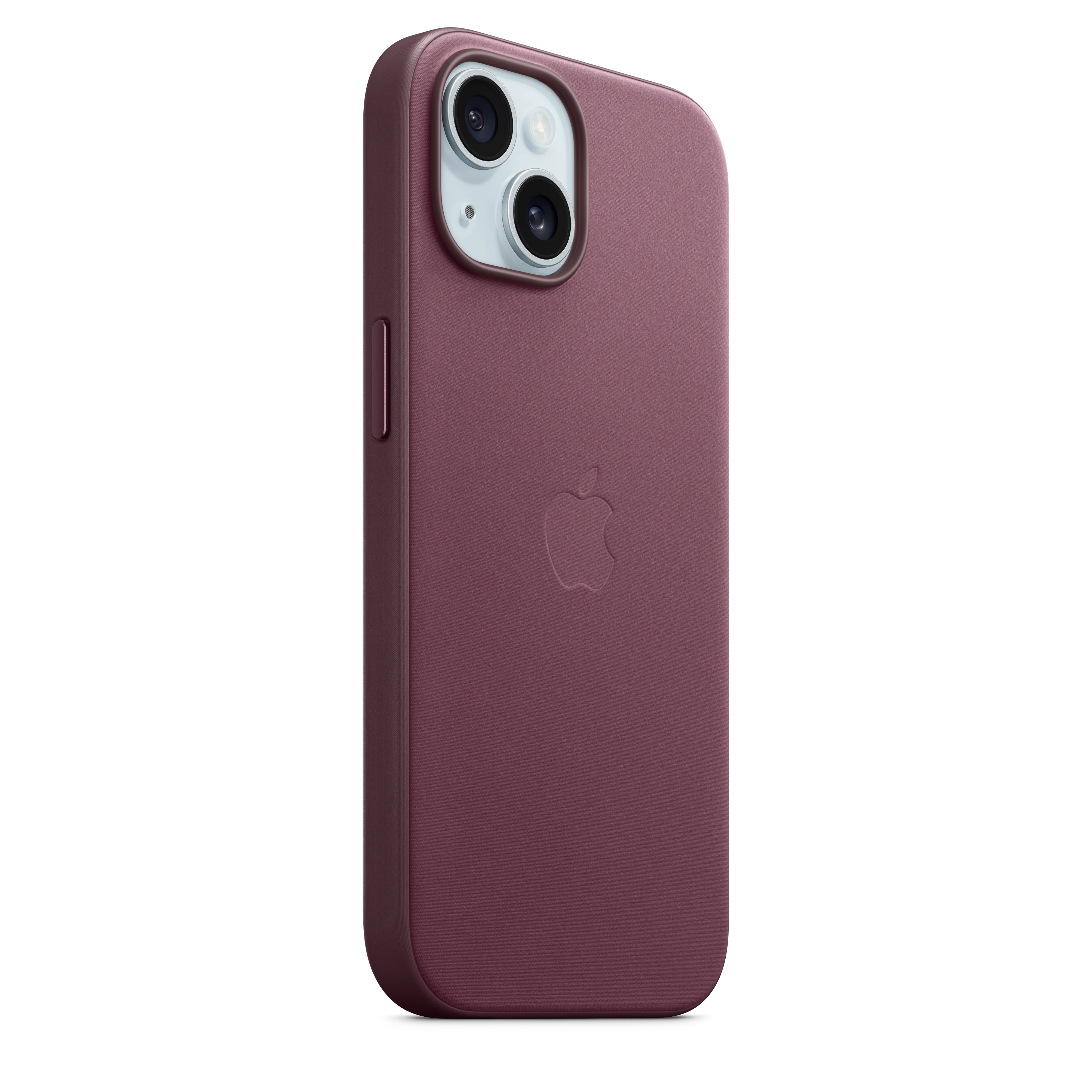 Funda para iPhone 15 de trenzado fino con MagSafe - Rojo mora - Image 6