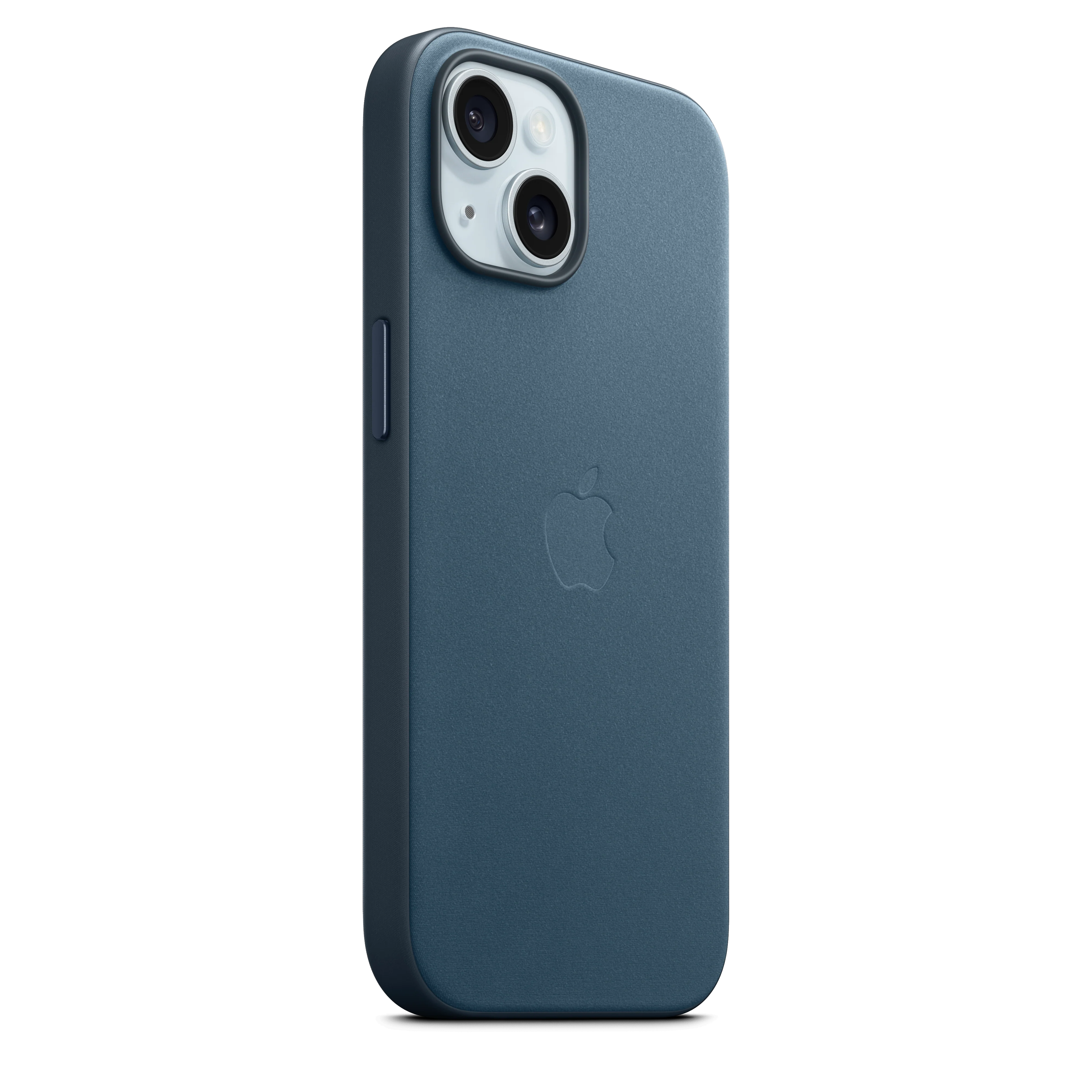 Funda para iPhone 15 de trenzado fino con MagSafe - Azul pacífico - Image 6