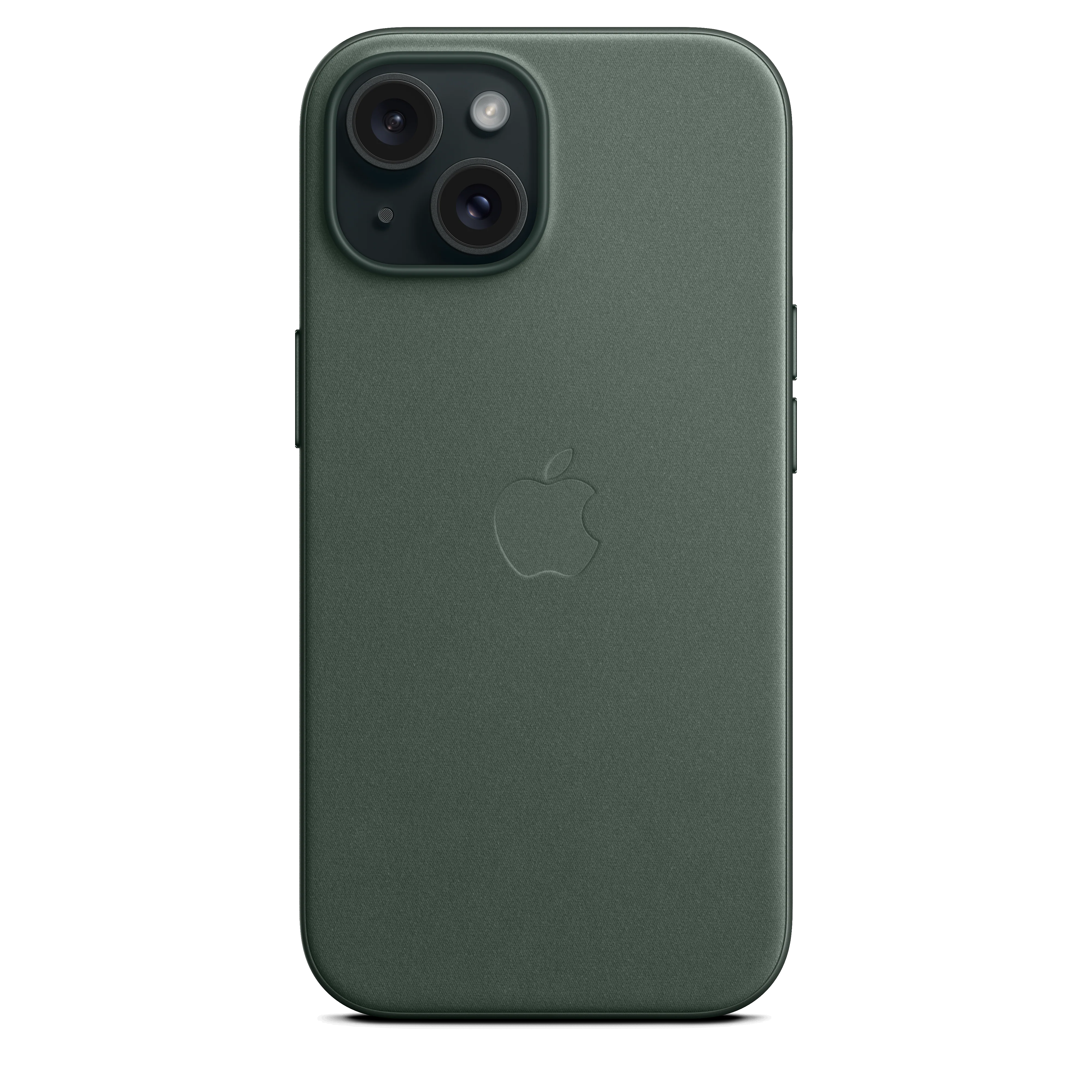 Funda para iPhone 15 de trenzado fino con MagSafe - Verde perenne - Image 5