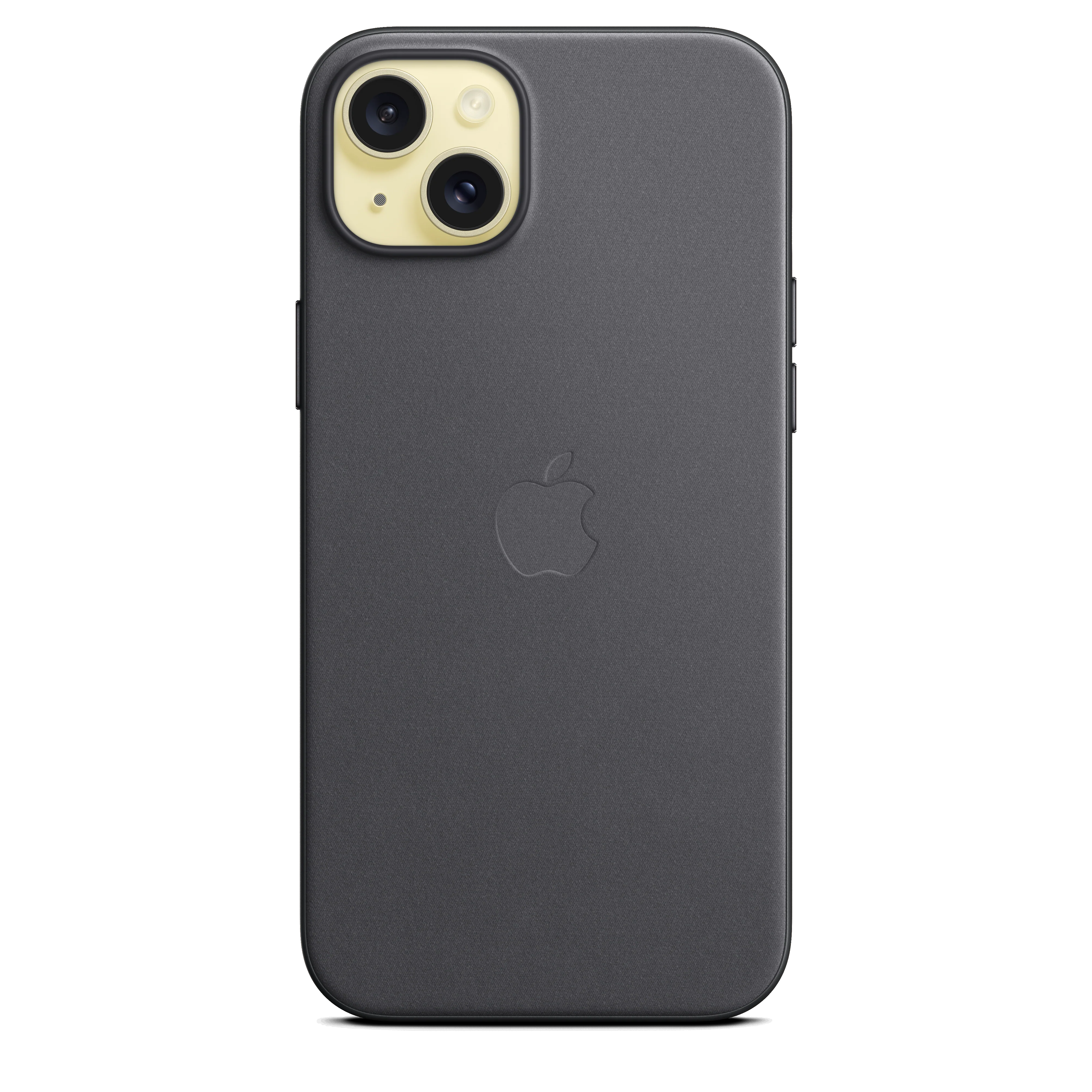Funda para iPhone 15 Plus de trenzado fino con MagSafe - Negro - Image 3