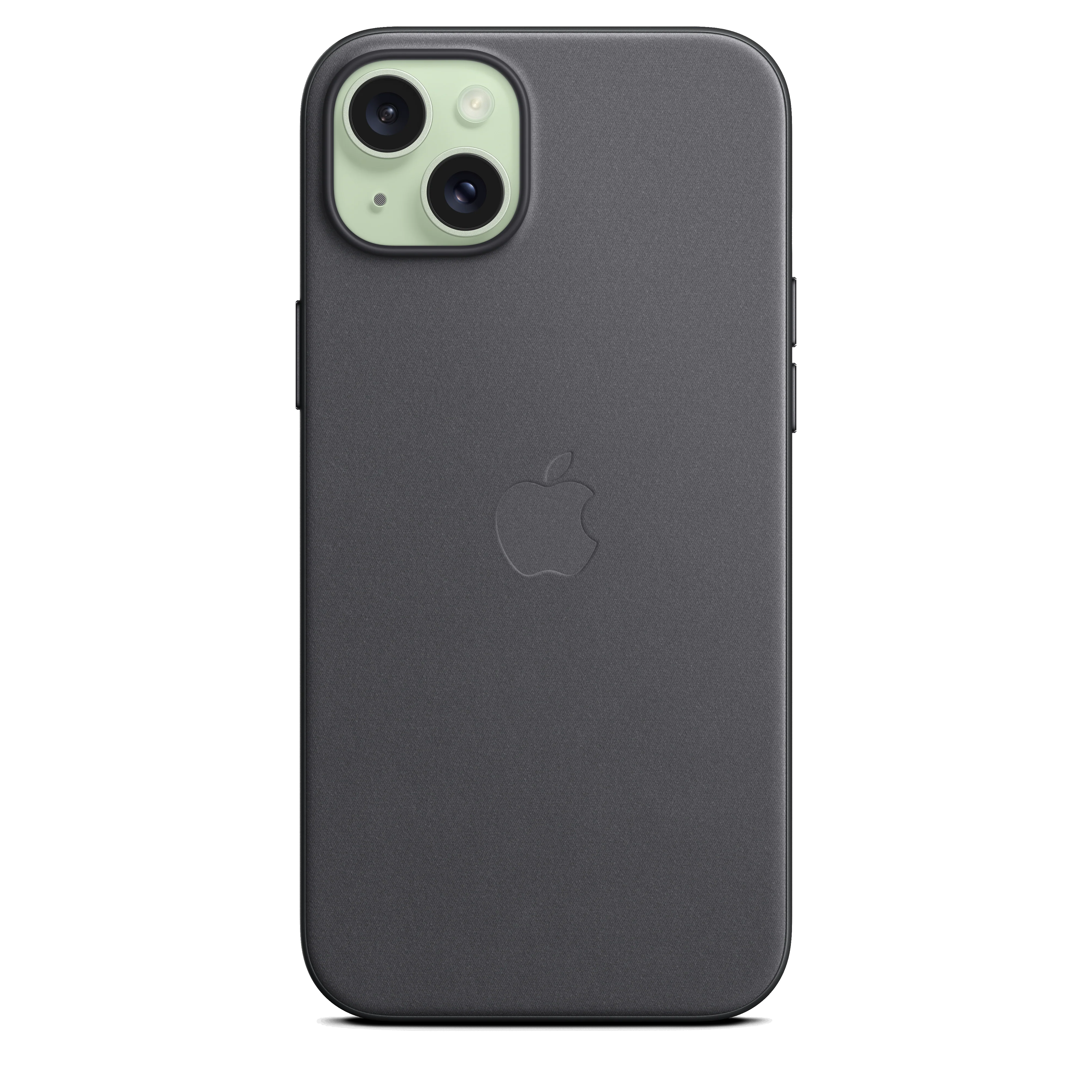 Funda para iPhone 15 Plus de trenzado fino con MagSafe - Negro - Image 4