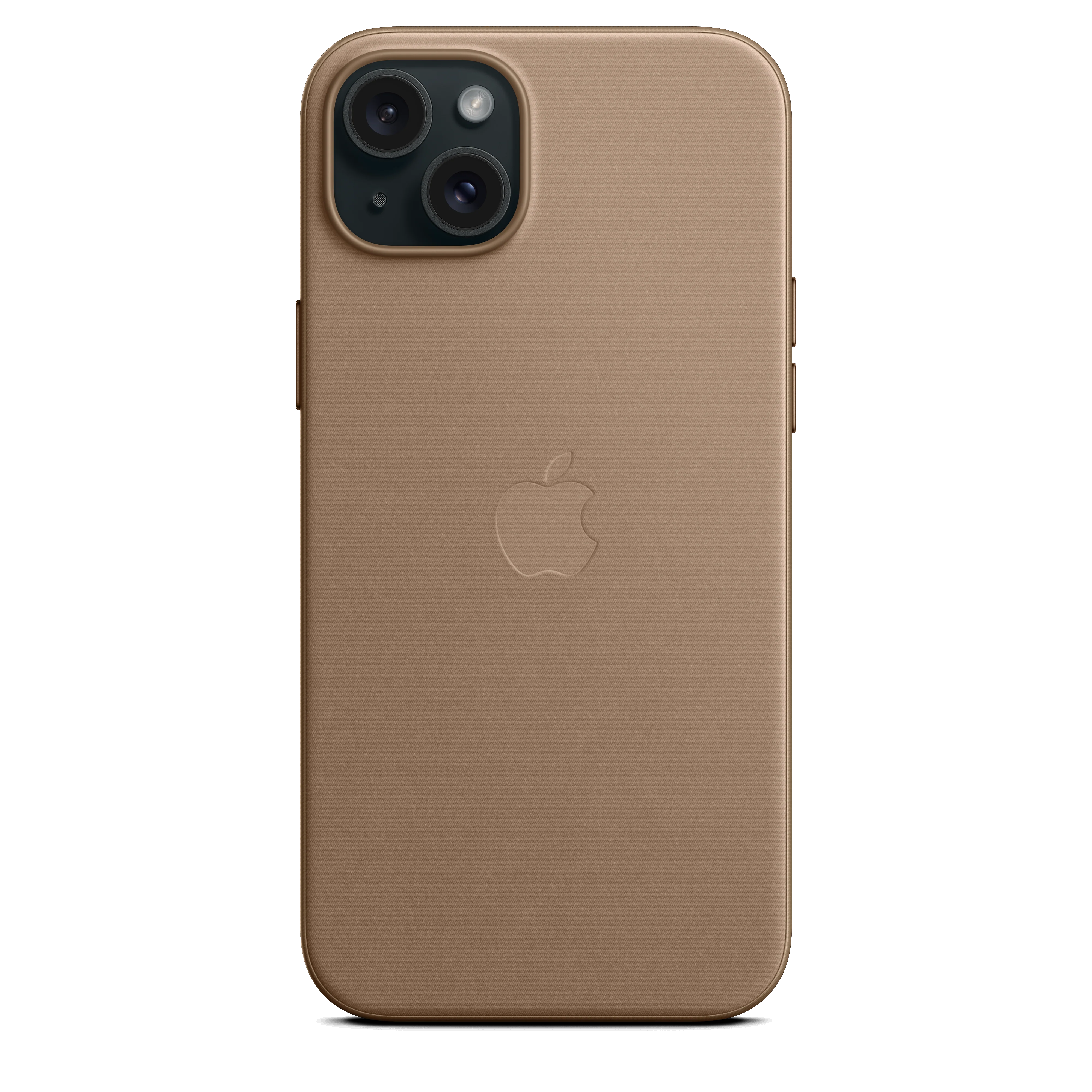 Funda para iPhone 15 Plus de trenzado fino con MagSafe - Marrón topo - Image 5