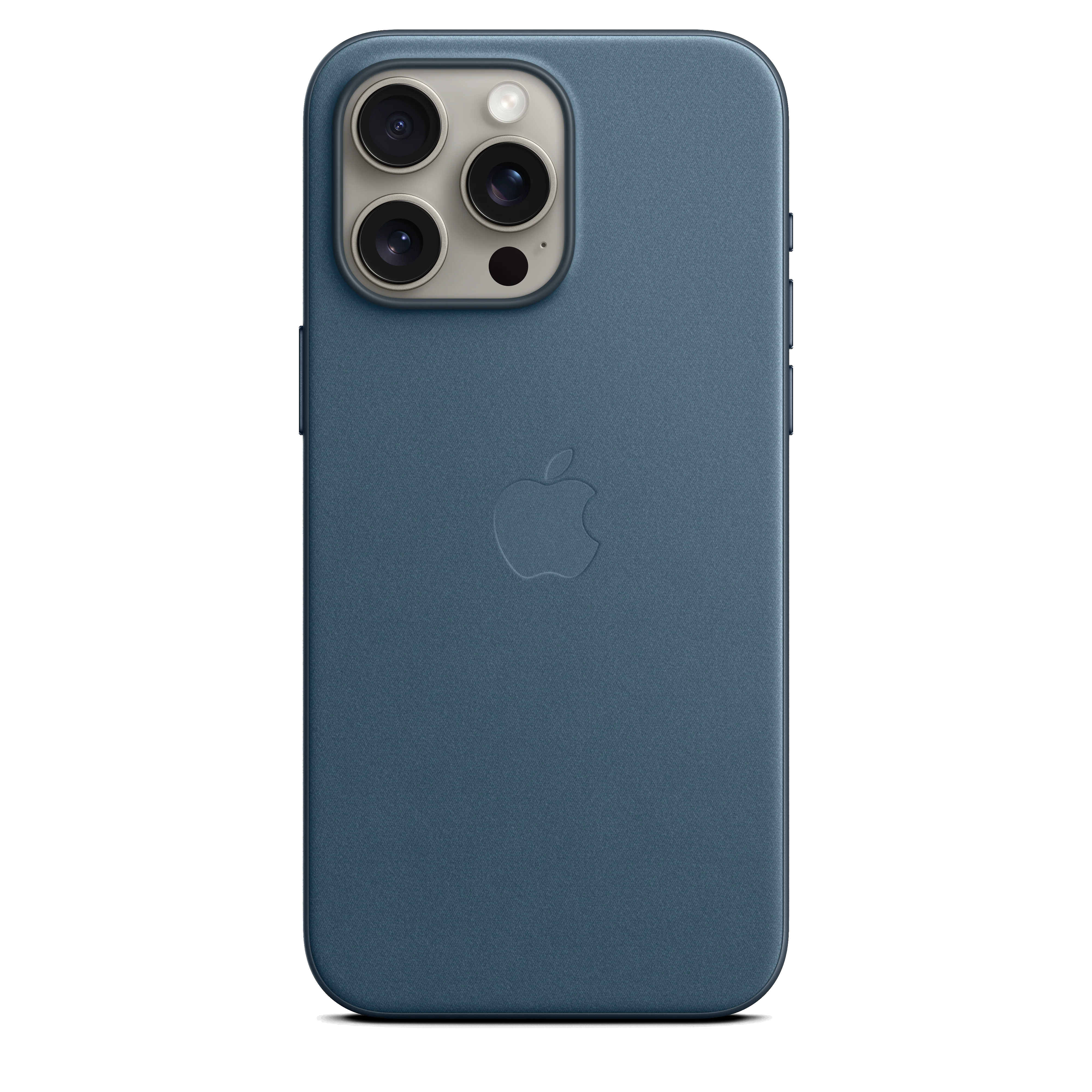 Funda para iPhone 15 Pro Max de trenzado fino con MagSafe - Azul pacífico