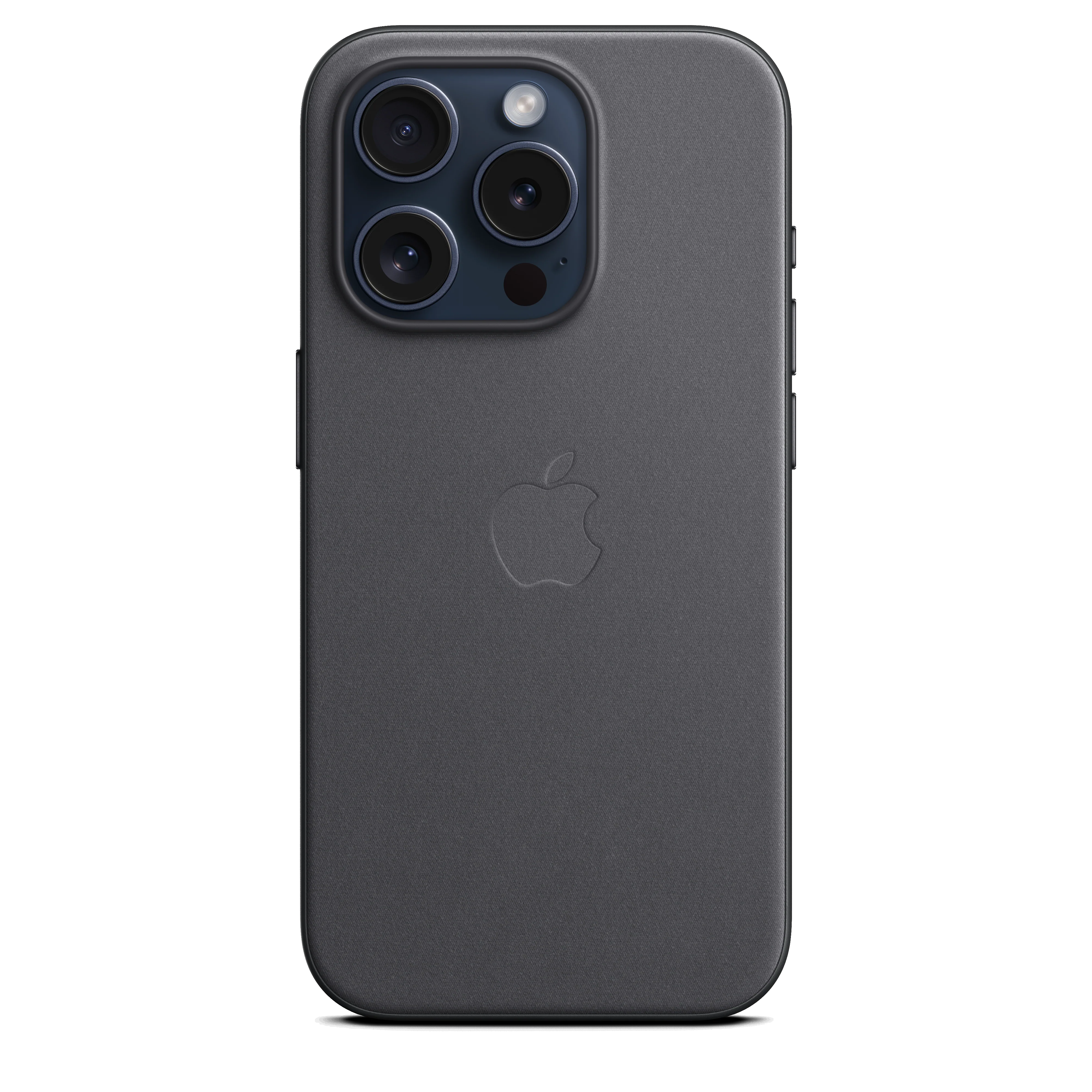 Funda para iPhone 15 Pro de trenzado fino con MagSafe - Negro - Image 2