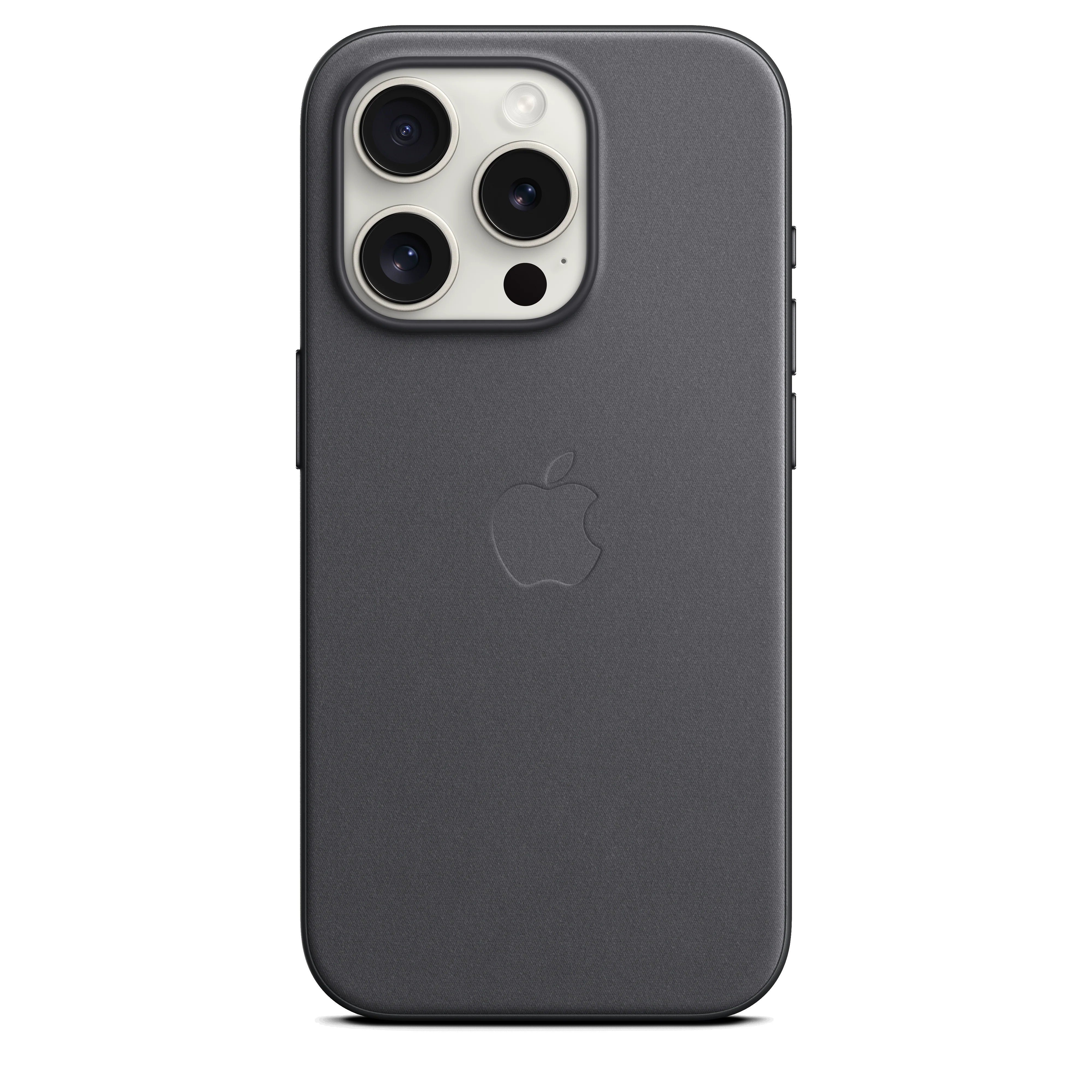 Funda para iPhone 15 Pro de trenzado fino con MagSafe - Negro - Image 3