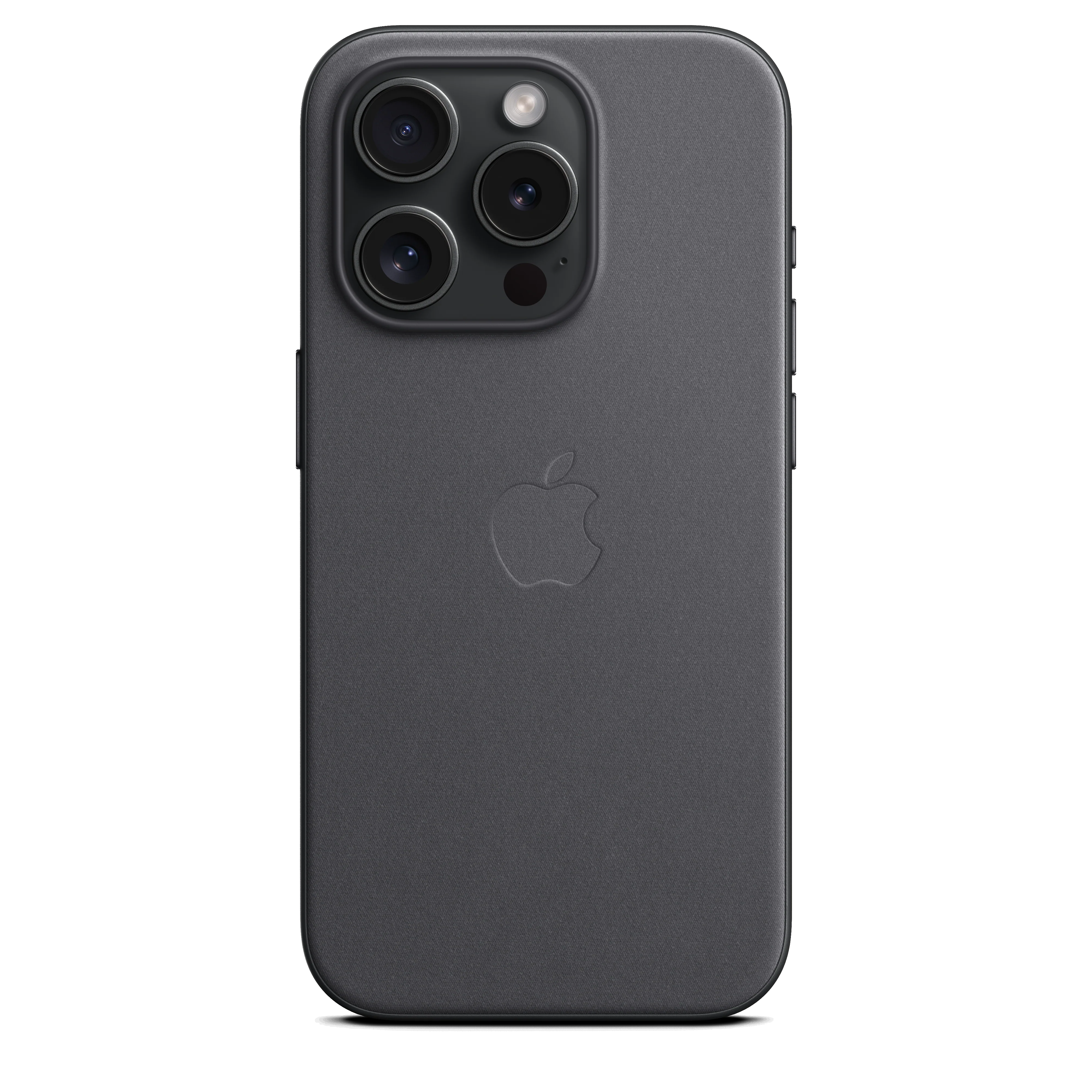 Funda para iPhone 15 Pro de trenzado fino con MagSafe - Negro - Image 4