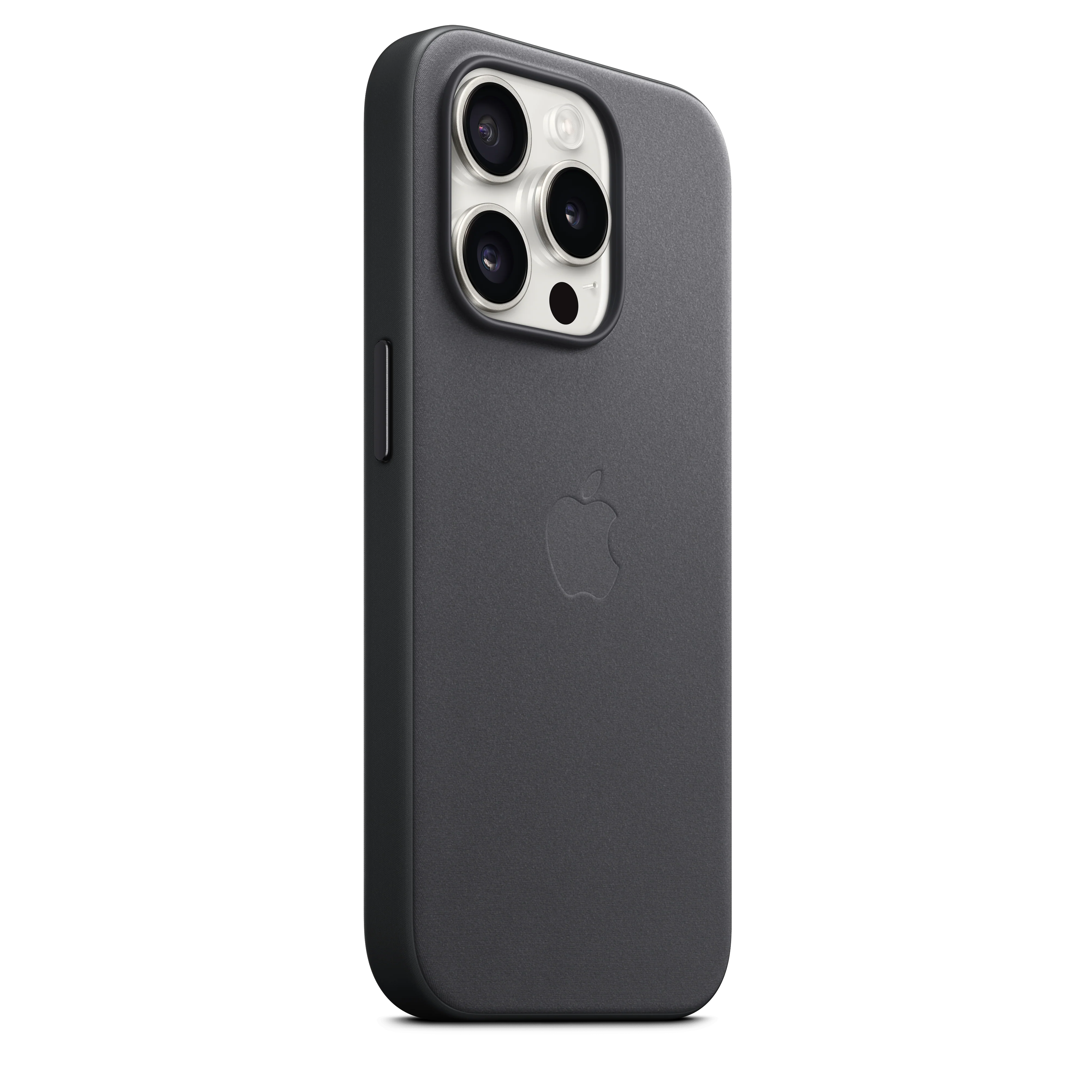 Funda para iPhone 15 Pro de trenzado fino con MagSafe - Negro - Image 5