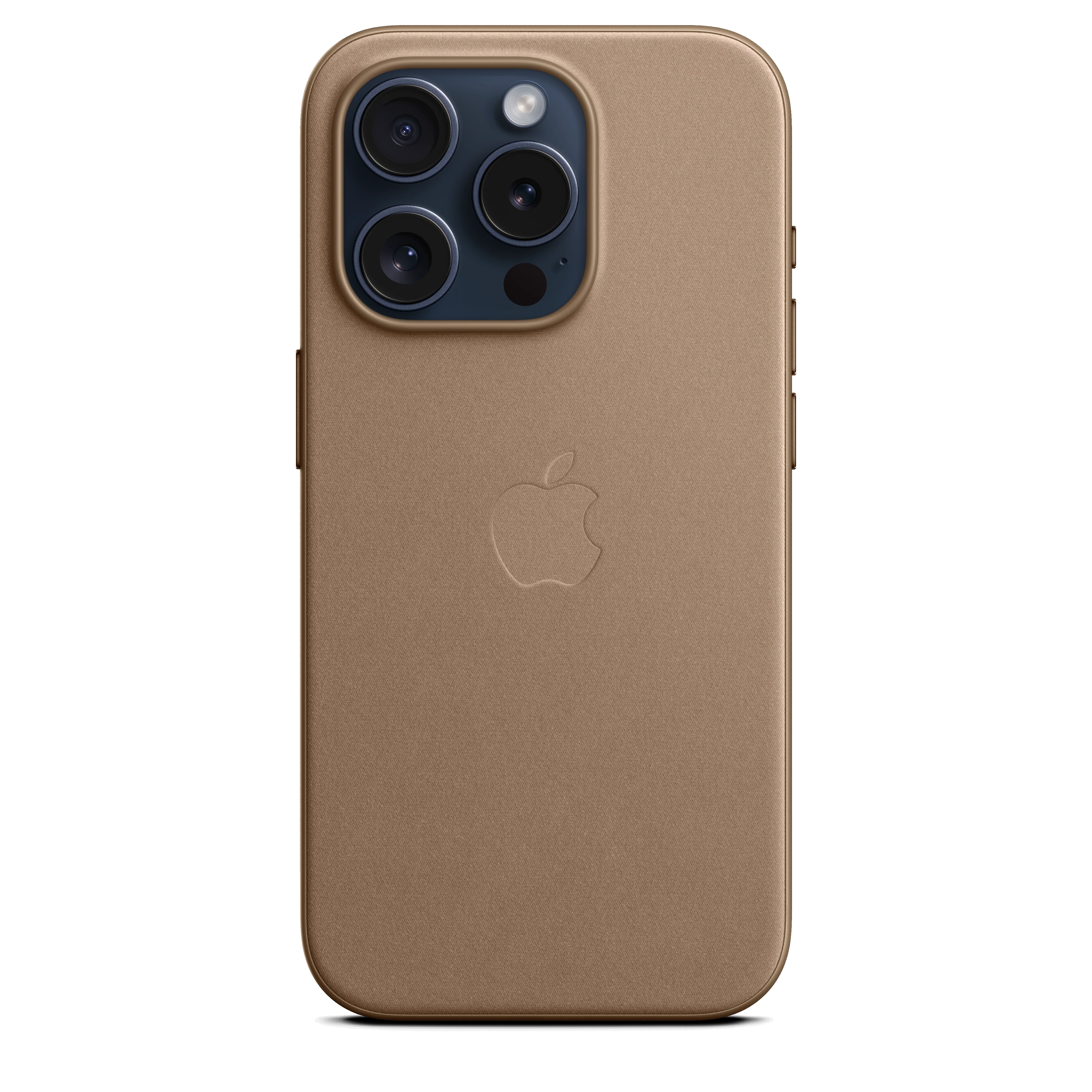 Funda para iPhone 15 Pro de trenzado fino con MagSafe - Marrón topo - Image 2