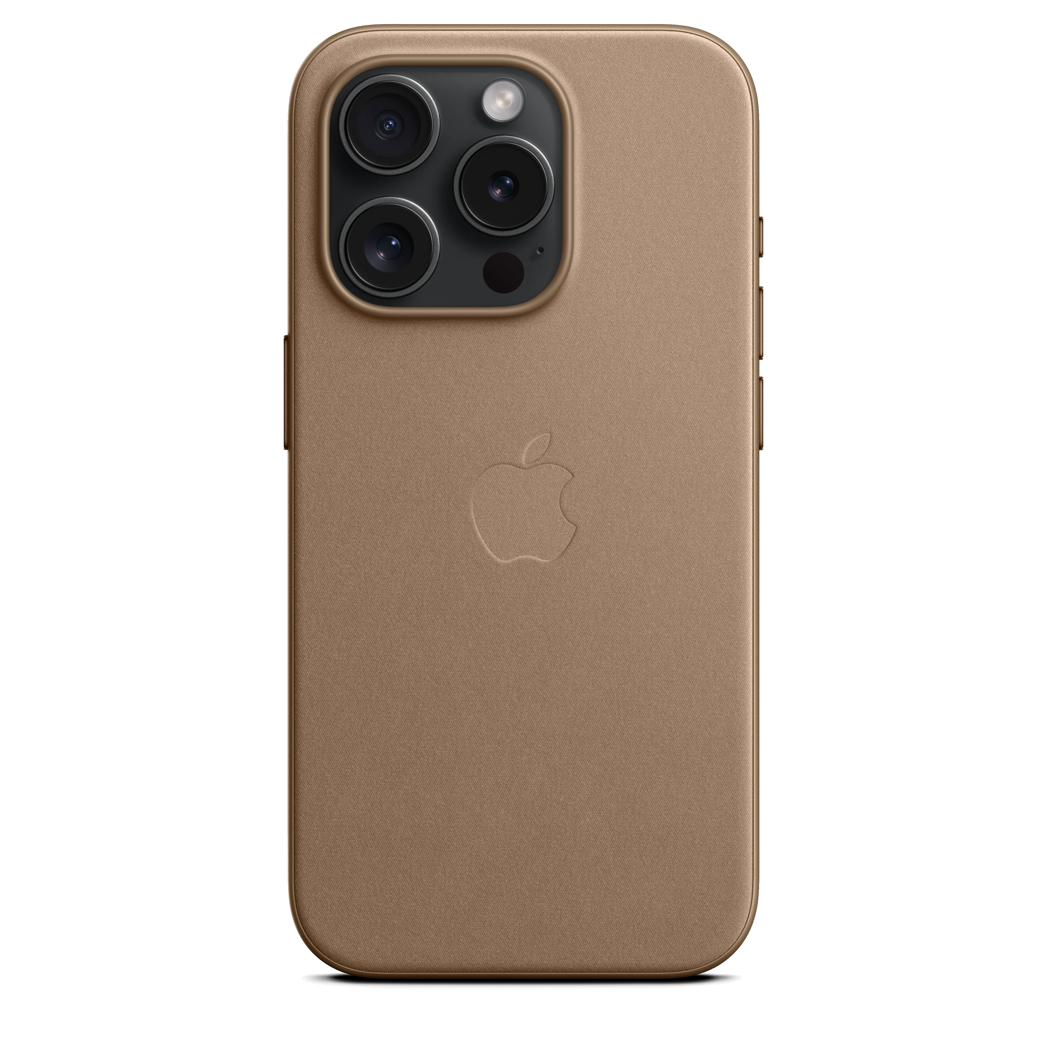Funda para iPhone 15 Pro de trenzado fino con MagSafe - Marrón topo - Image 4