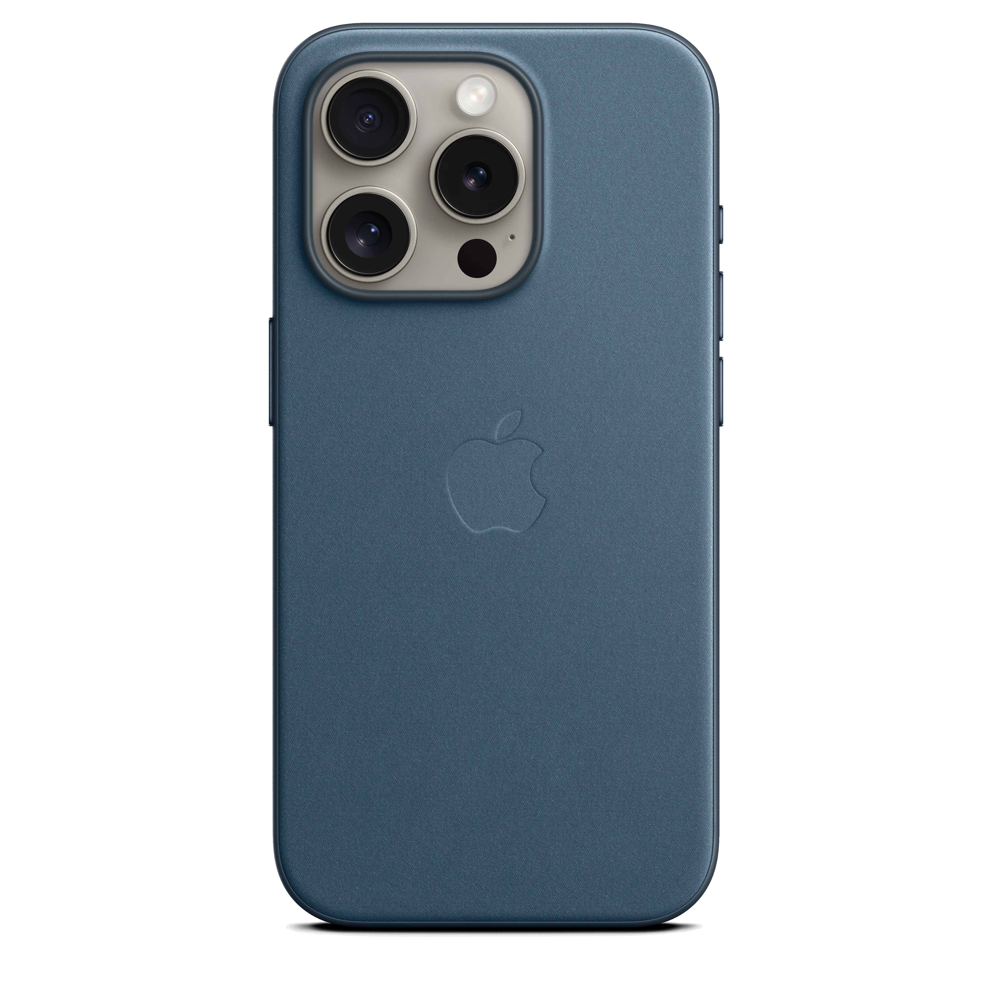 Funda para iPhone 15 Pro de trenzado fino con MagSafe - Azul pacífico