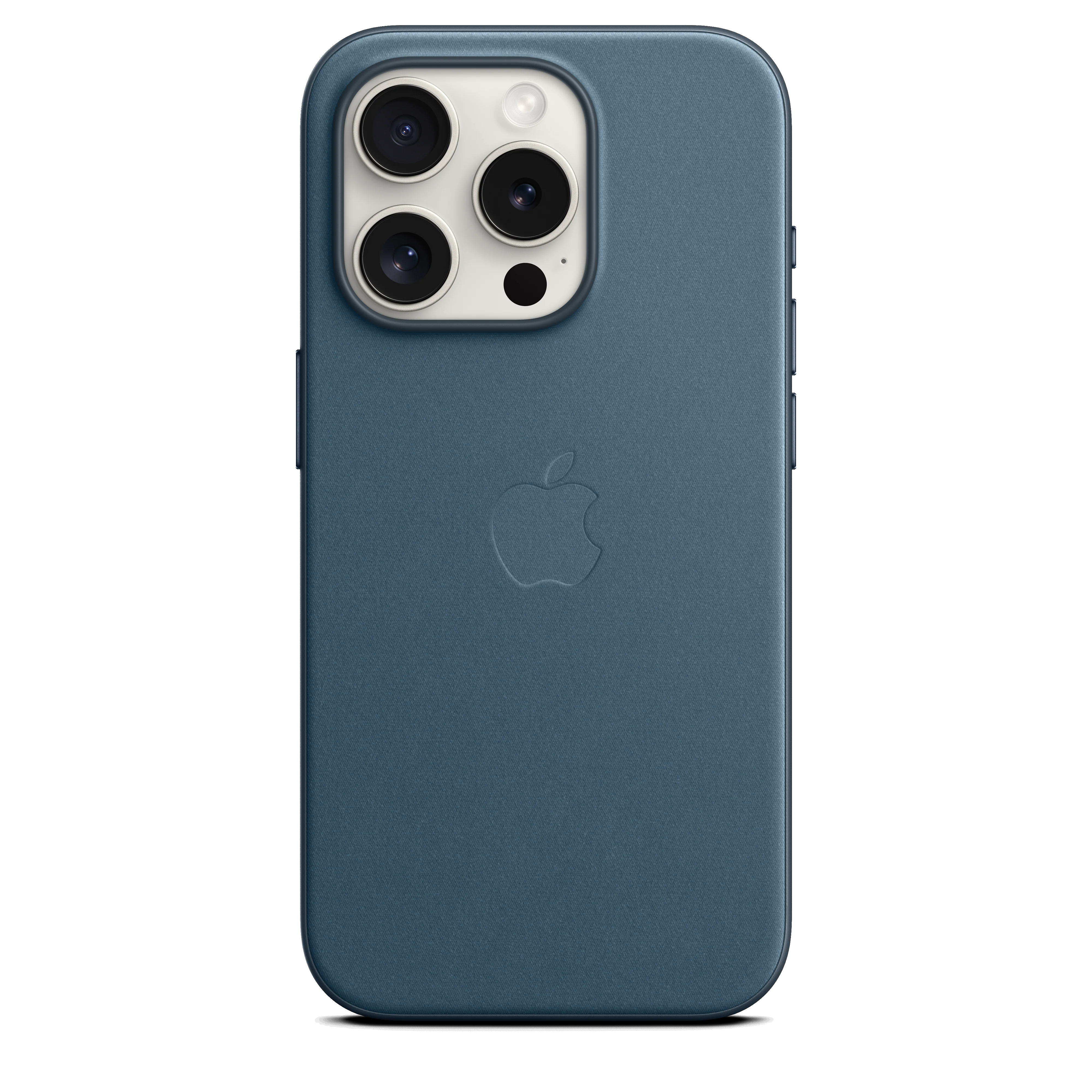 Funda para iPhone 15 Pro de trenzado fino con MagSafe - Azul pacífico - Image 3