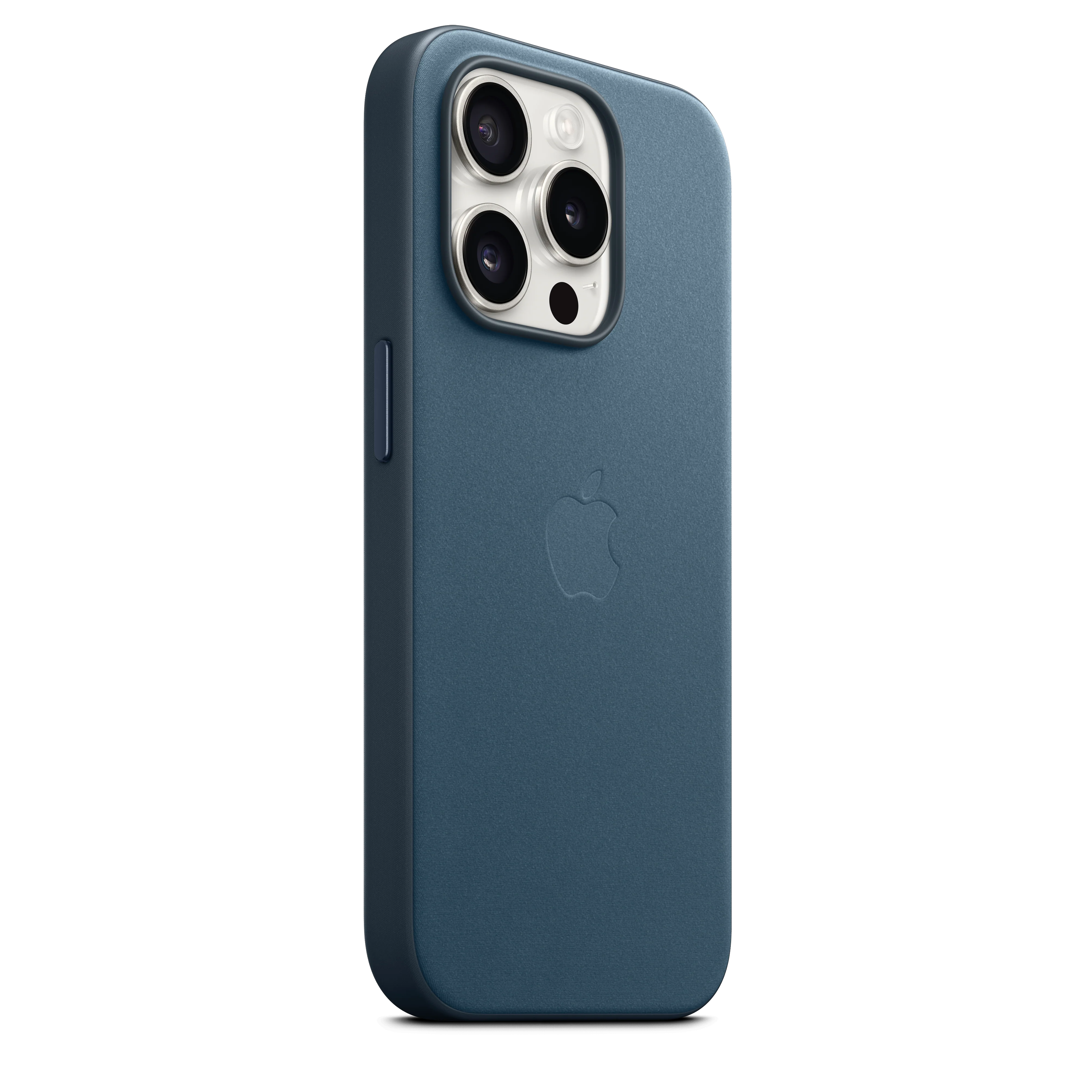 Funda para iPhone 15 Pro de trenzado fino con MagSafe - Azul pacífico - Image 5