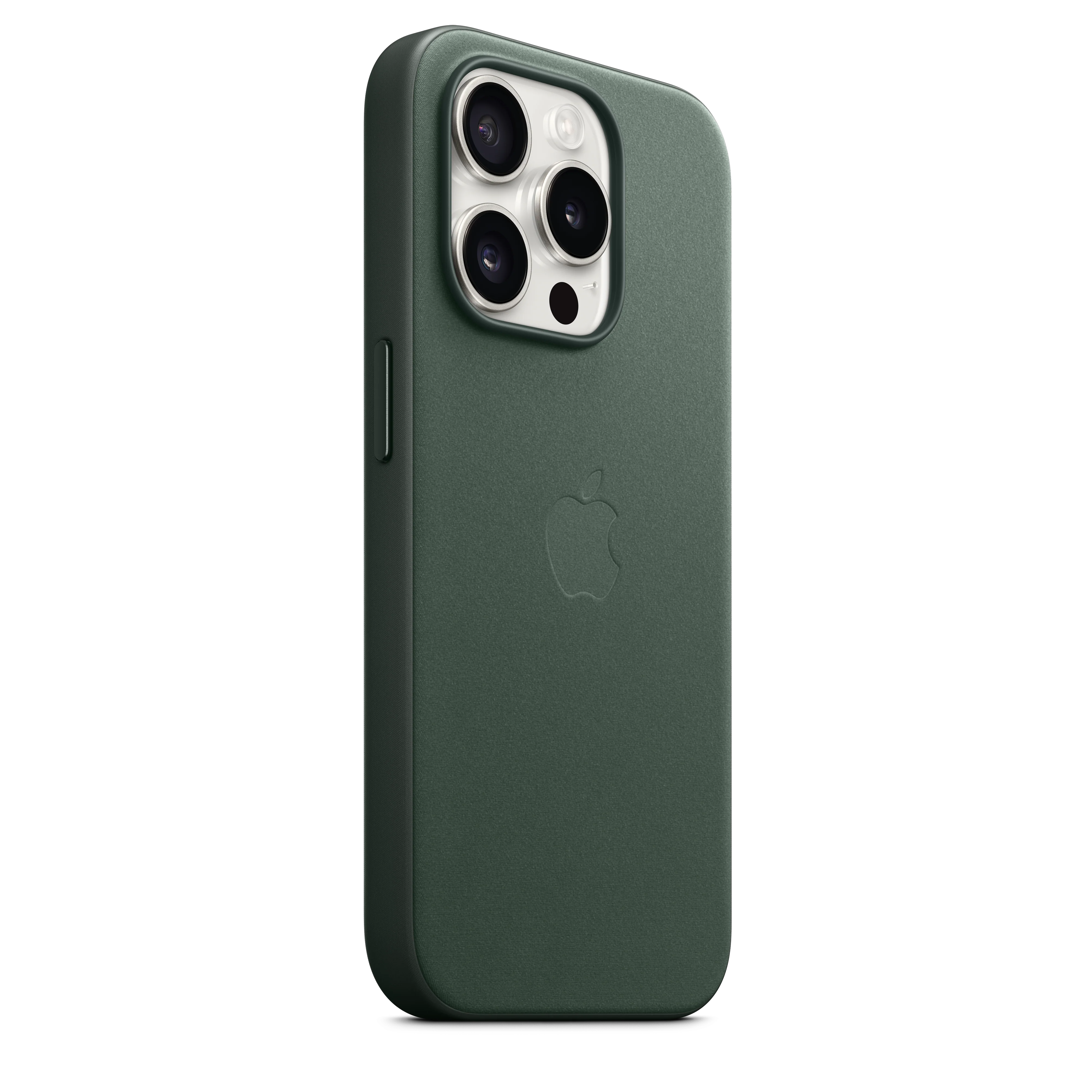 Funda para iPhone 15 Pro de trenzado fino con MagSafe - Verde perenne - Image 5