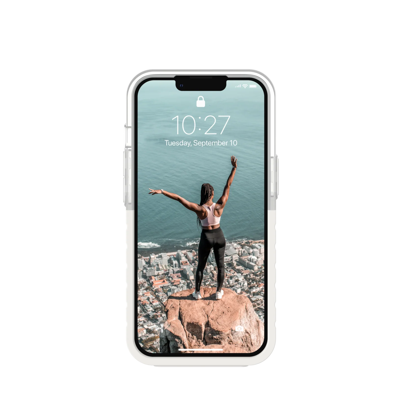 Funda para iPhone 13 Dip de UAG - Blanco - Image 3