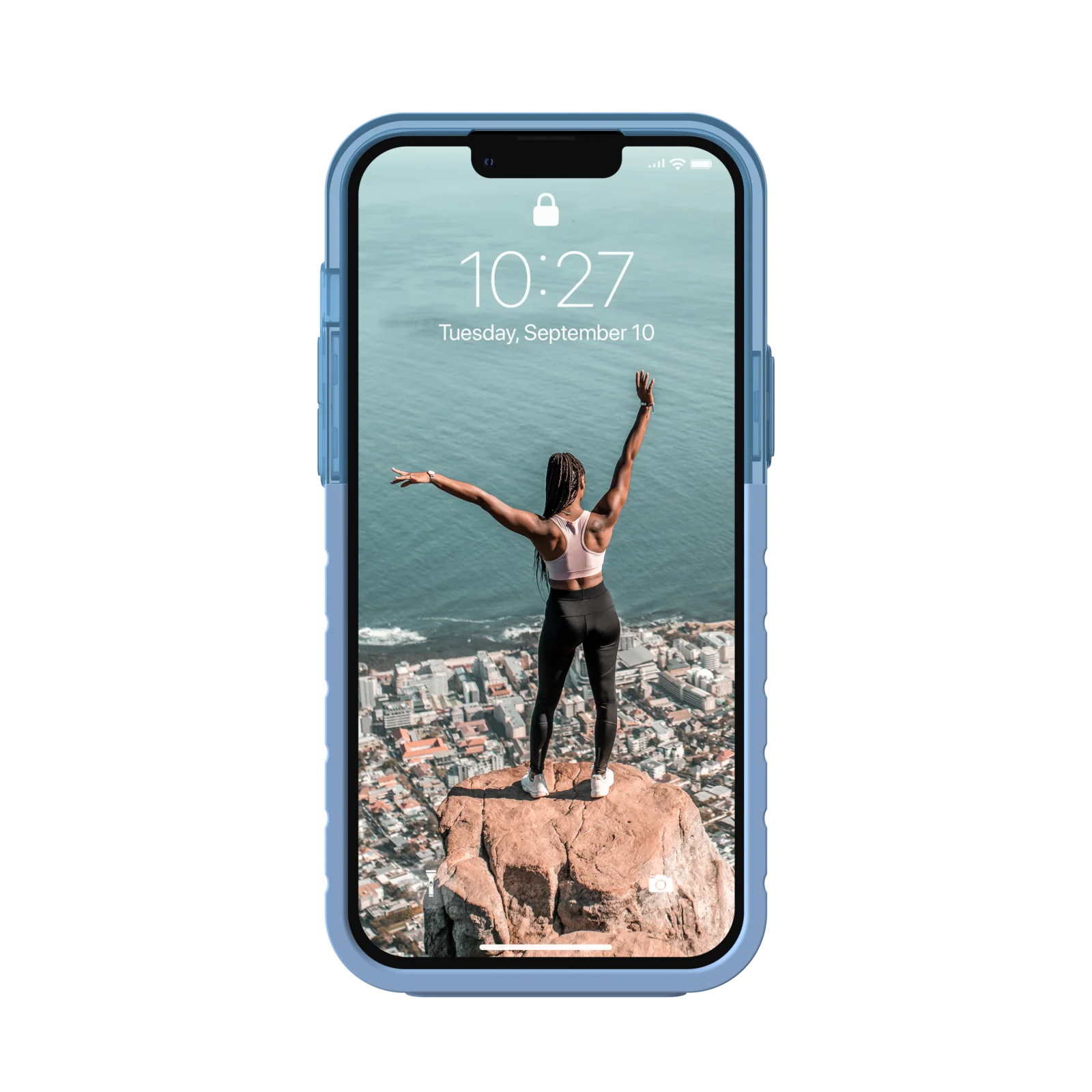 Funda para iPhone 13 Pro Dip de UAG - Azul cielo - Image 3