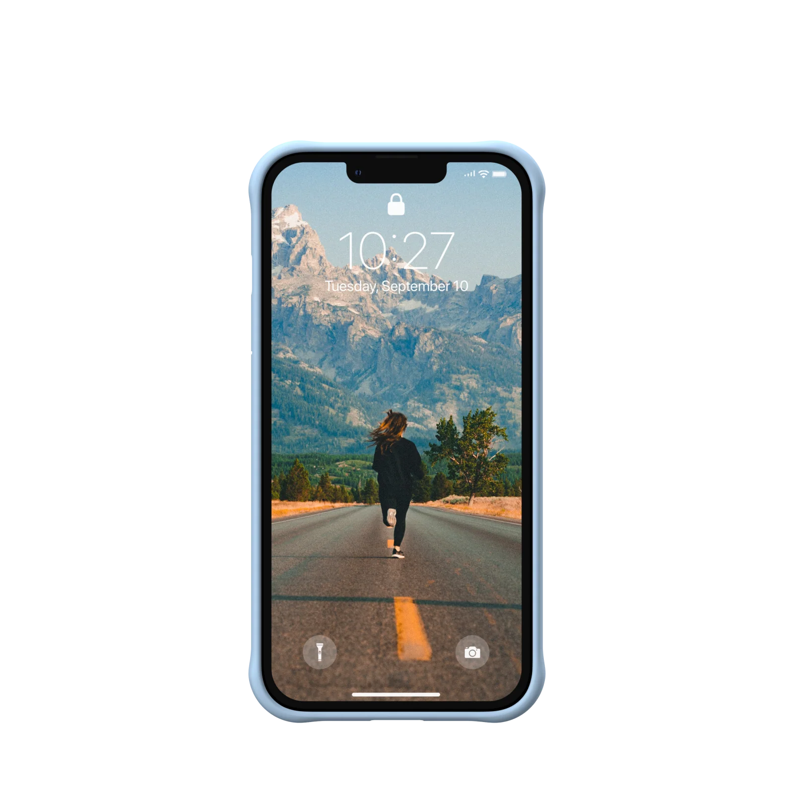 Funda para iPhone 13 Pro Max DOT de UAG - Azul cielo - Image 3