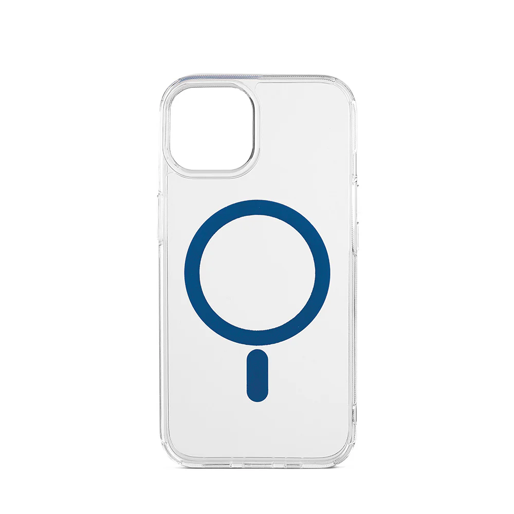 Funda para iPhone 15 Frozen de INTECAT - Transparente/azul