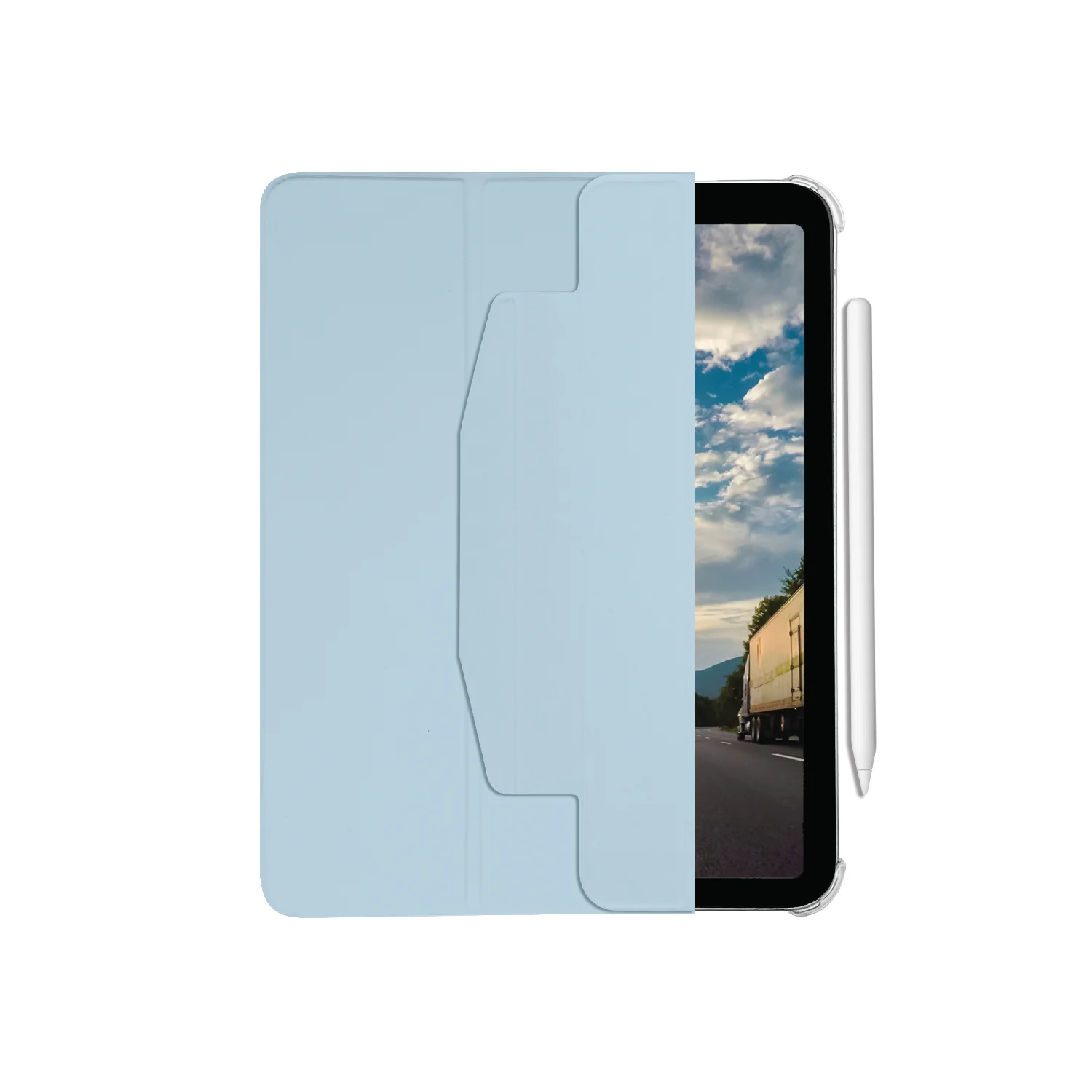 Funda para iPad Air de 11 pulgadas M2/M3 de Macally - Celeste - Image 10