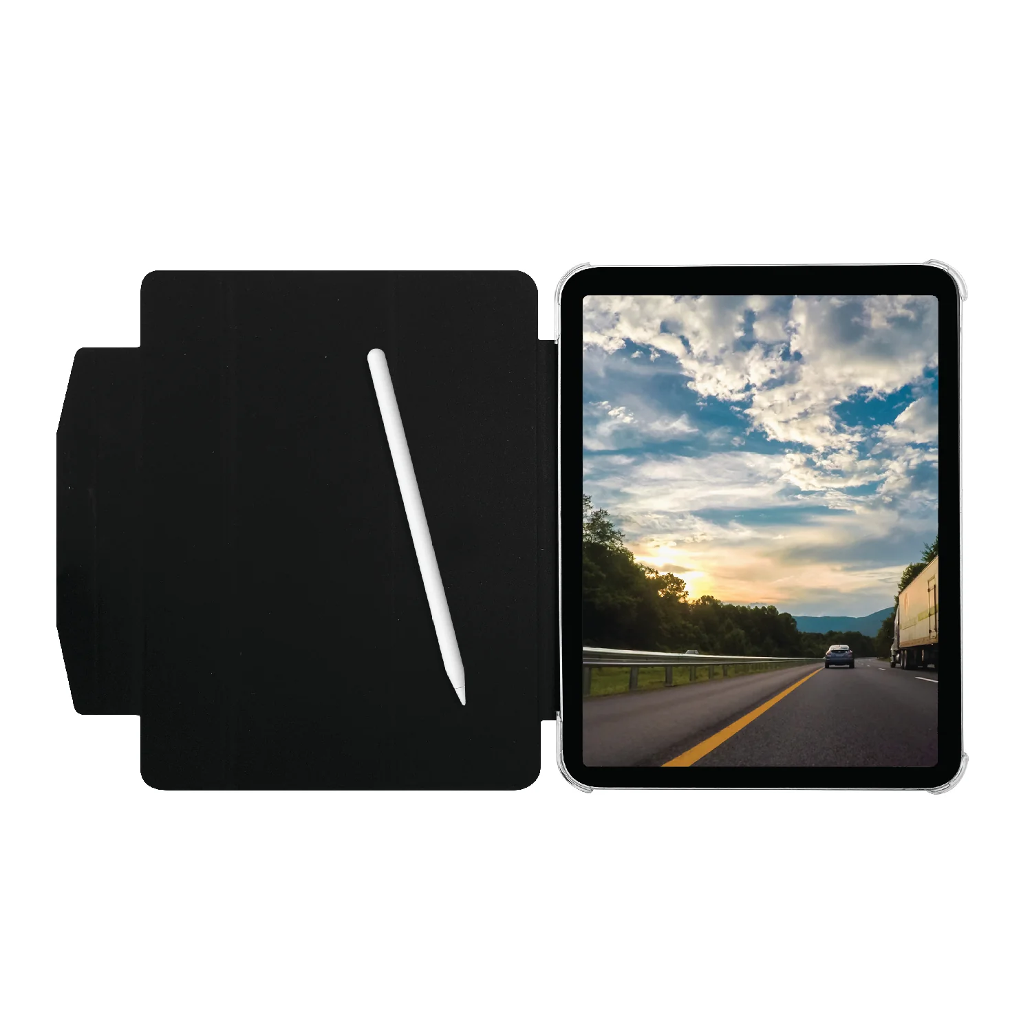 Funda para iPad Air de 11 pulgadas M2/M3 de Macally - Negro - Image 9