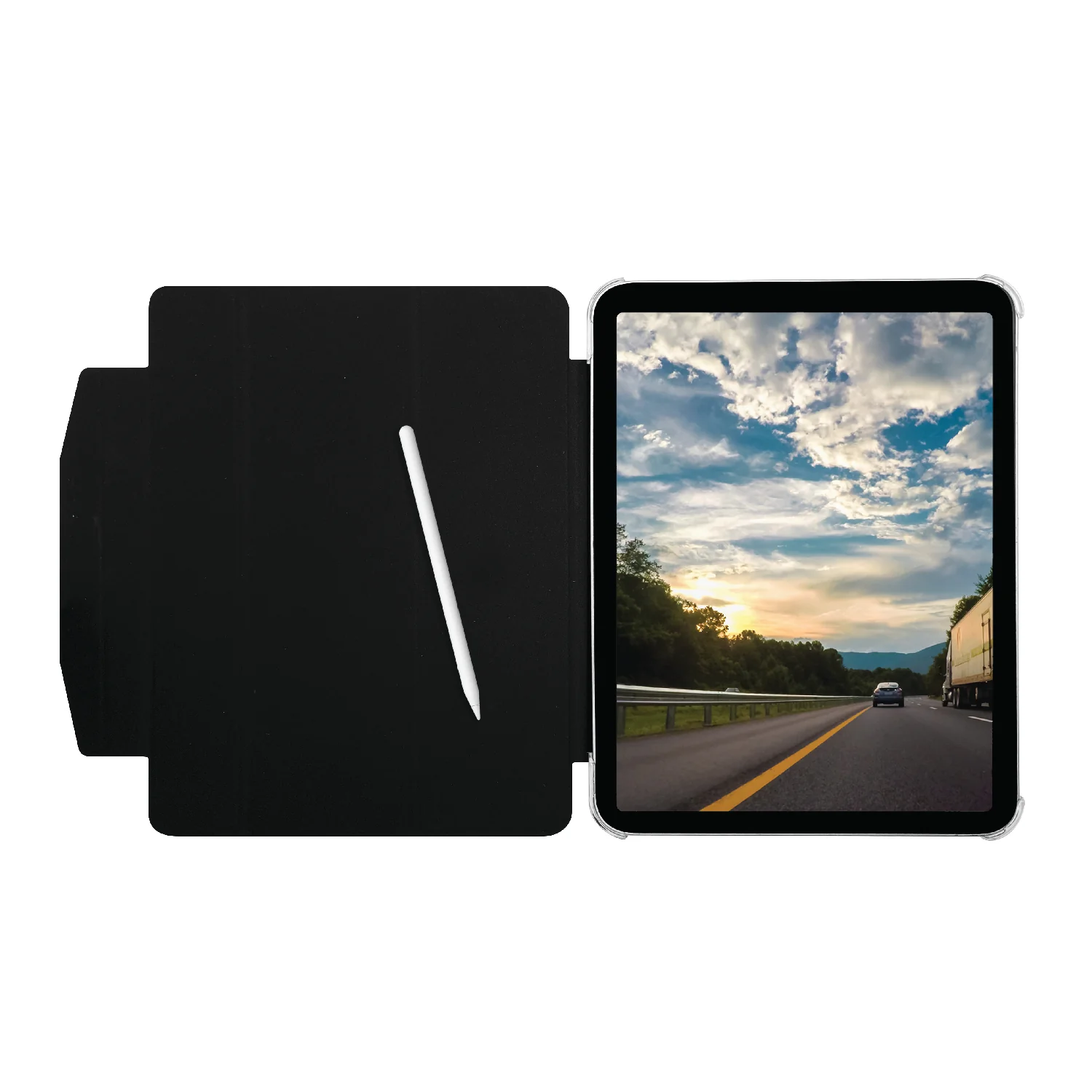 Funda para iPad Air de 13 pulgadas M2/M3 de Macally - Negro - Image 9
