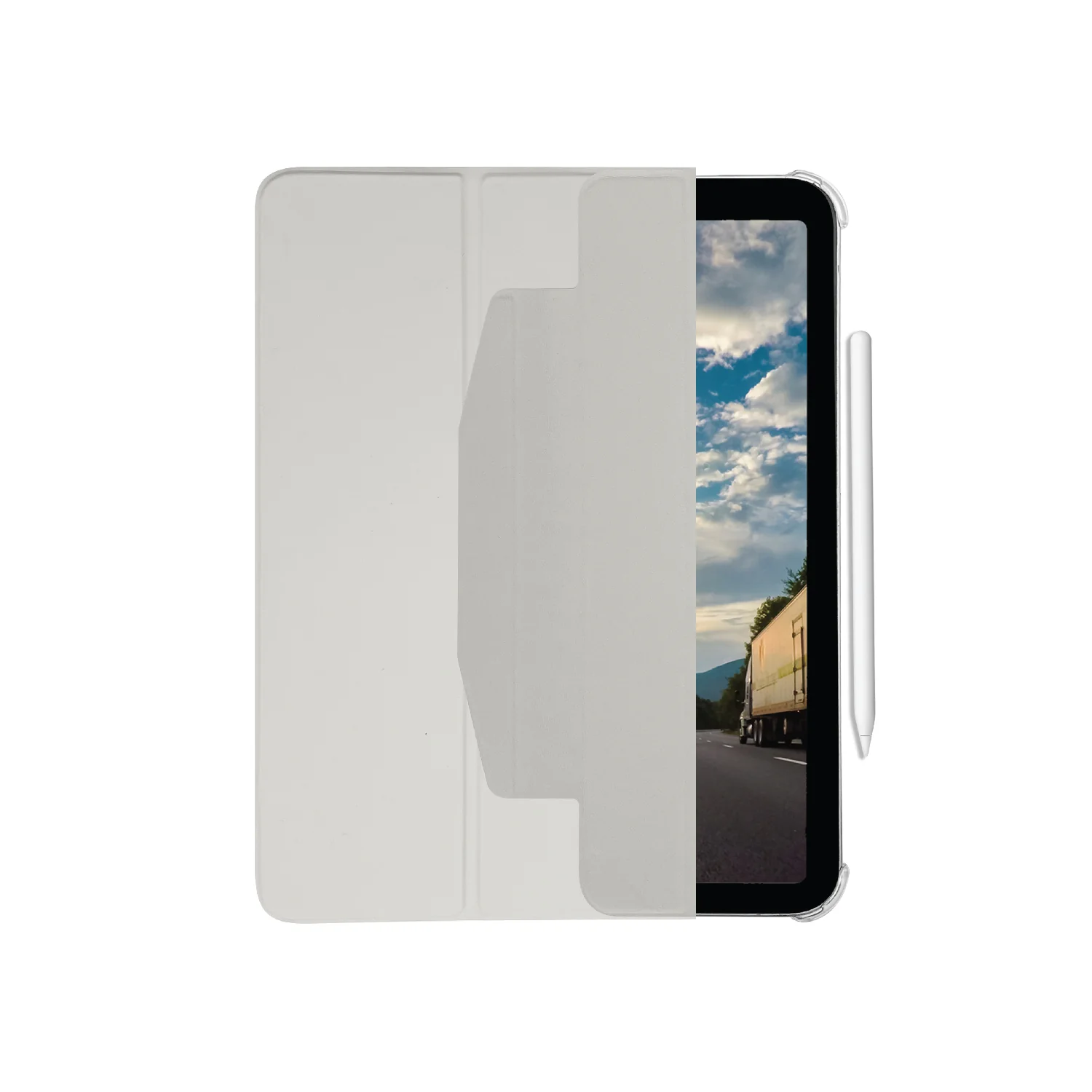 Funda para iPad Pro M4 de 11 pulgadas de Macally - Gris - Image 10