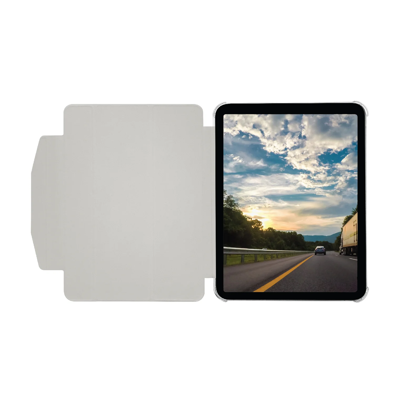 Funda para iPad Pro M4 de 11 pulgadas de Macally - Gris - Image 4