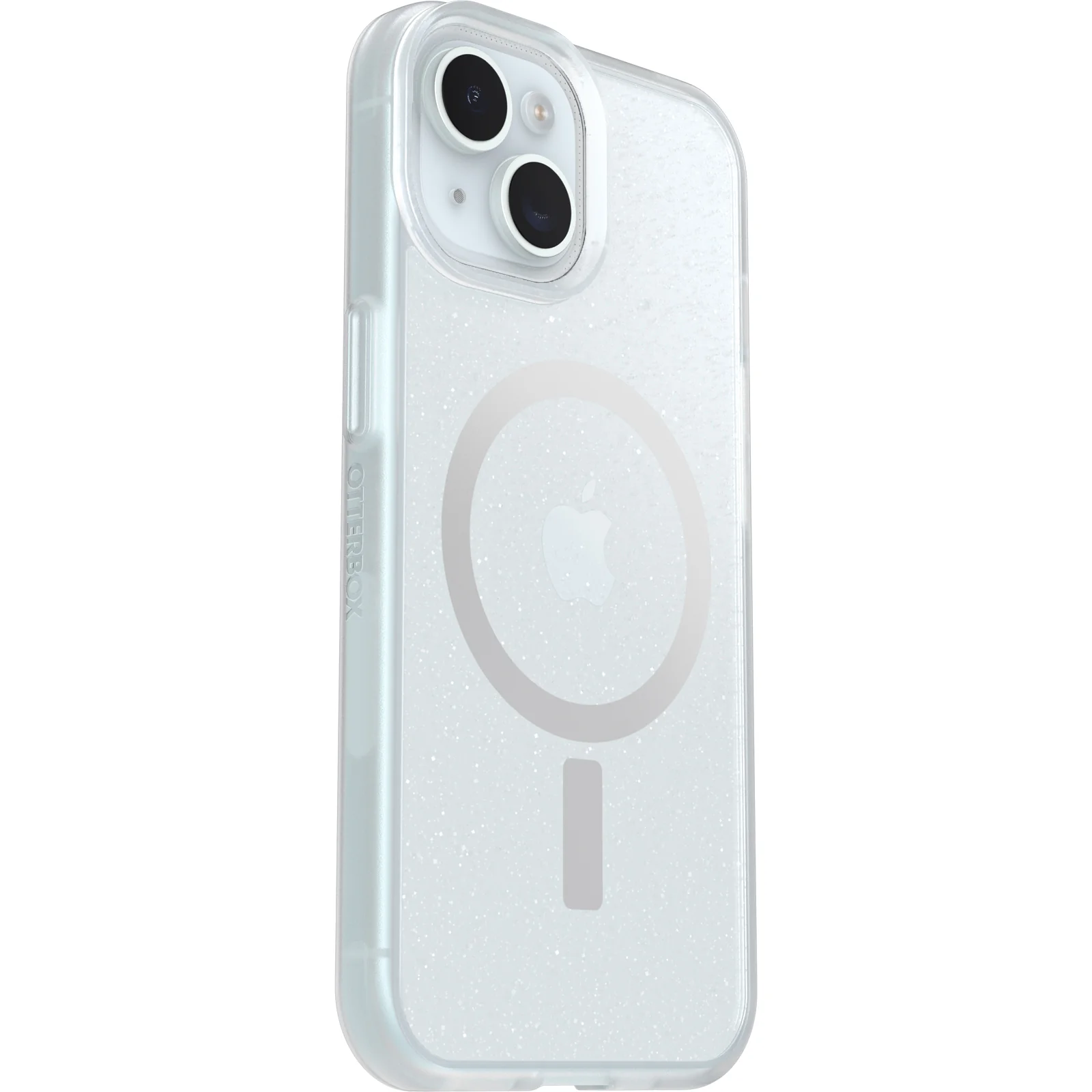Funda para iPhone 13/14/15/16e React Series MagSafe de OtterBox - Stardust (Purpurina Transparente) - Image 2