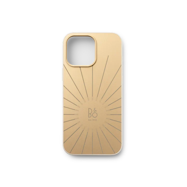 Funda para iPhone 16 Pro Max de Aluminio de Bang & Olufsen - Dorado