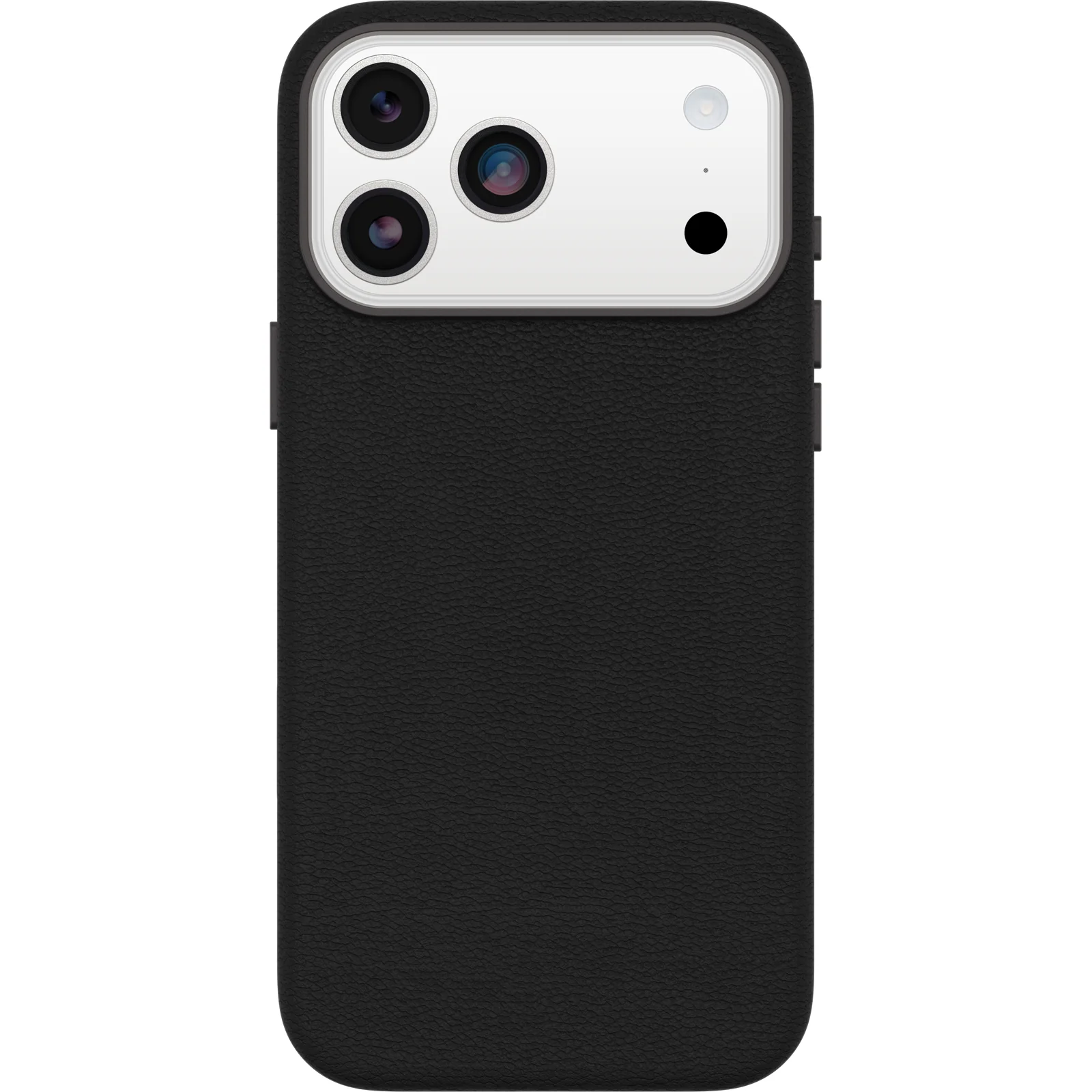 Funda para iPhone 17 Pro Max Symmetry Series Cactus Leather para MagSafe de OtterBox - Noir Ash (Negro)