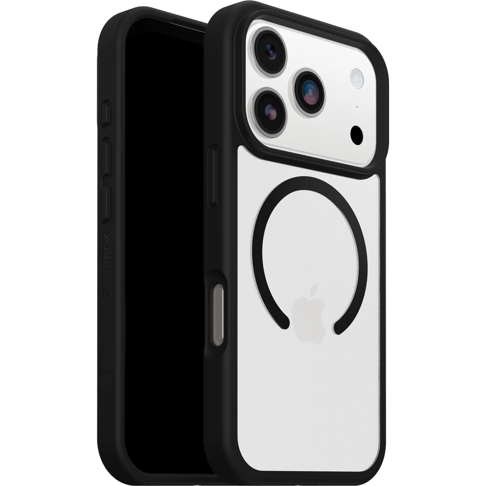 Funda para iPhone 17 Pro React Series MagSafe de OtterBox - Black Crystal (Negro/Transparente) - Image 5