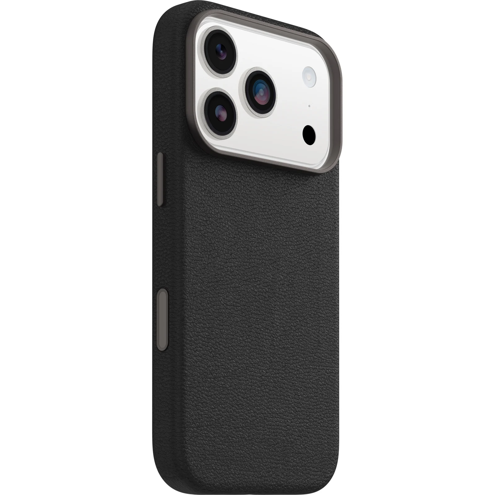 Funda para iPhone 17 Pro Symmetry Series Cactus Leather para MagSafe de OtterBox - Noir Ash (Negro) - Image 3