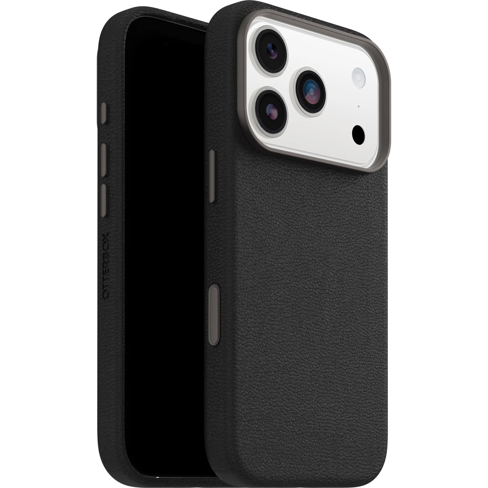 Funda para iPhone 17 Pro Symmetry Series Cactus Leather para MagSafe de OtterBox - Noir Ash (Negro) - Image 5