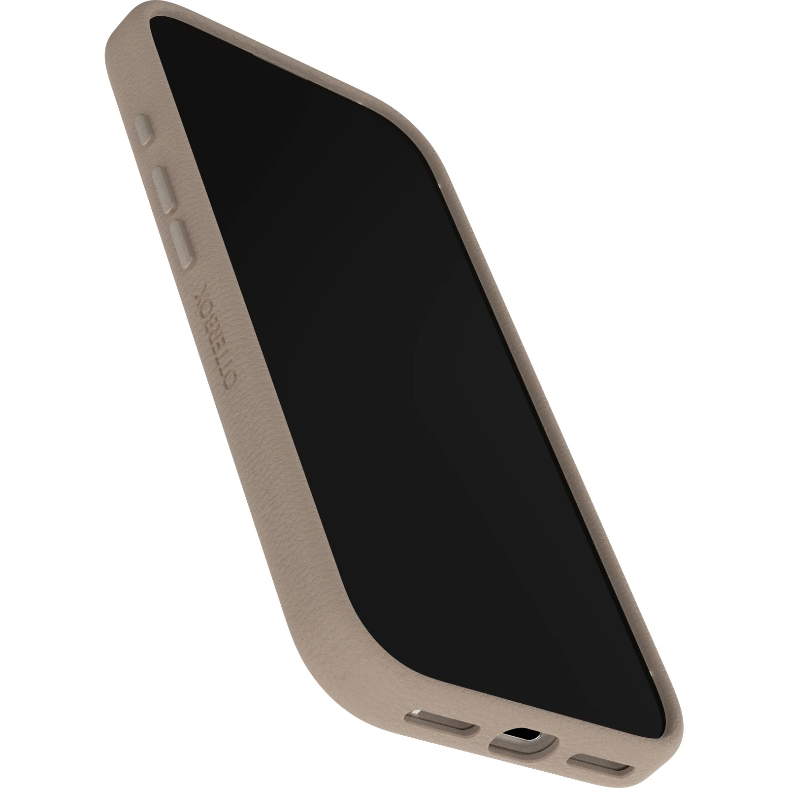 Funda para iPhone 17 Symmetry Series Cactus Leather para MagSafe de OtterBox - Grey Comfort (Beige) - Image 3