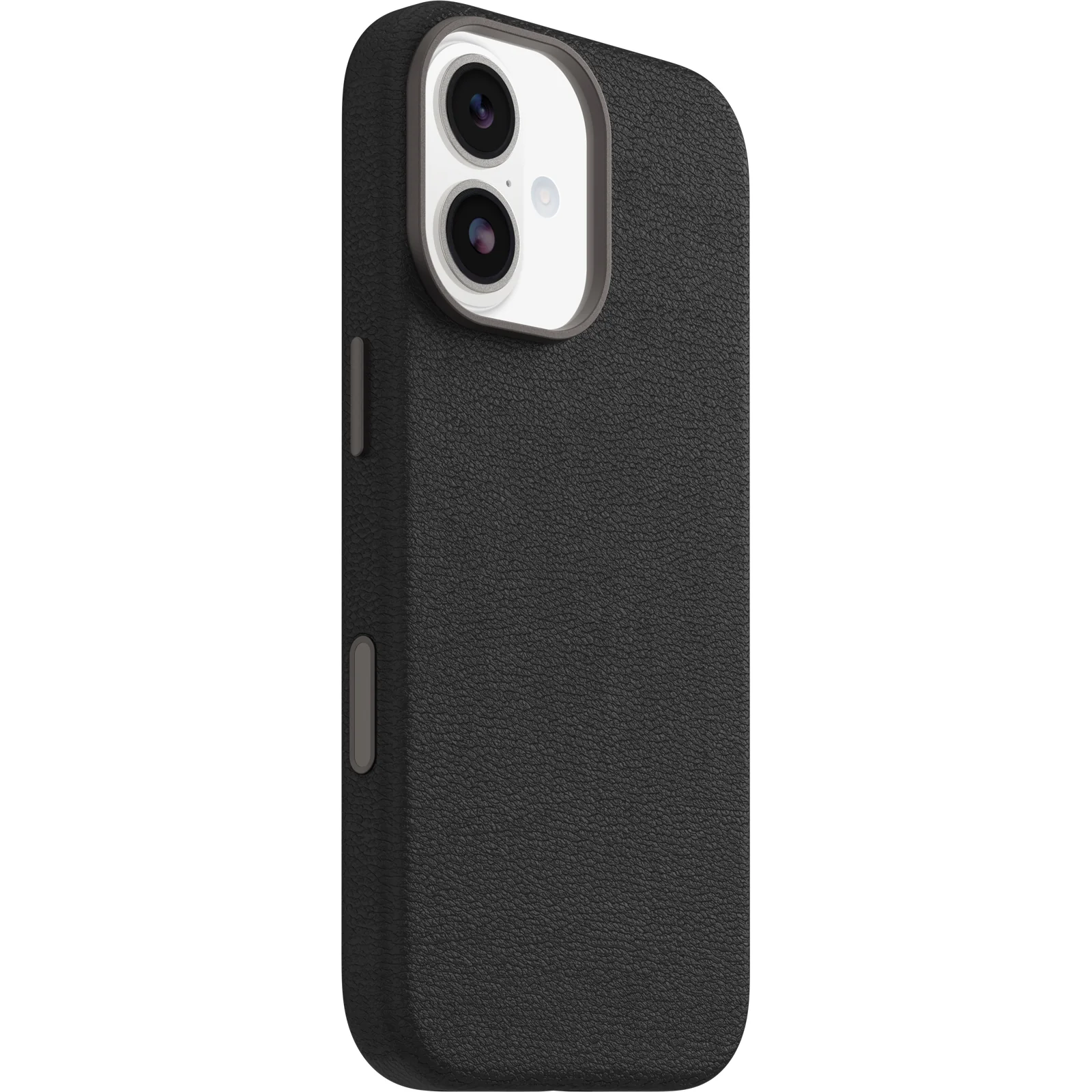 Funda para iPhone 17 Symmetry Series Cactus Leather para MagSafe de OtterBox - Noir Ash (Negro) - Image 3